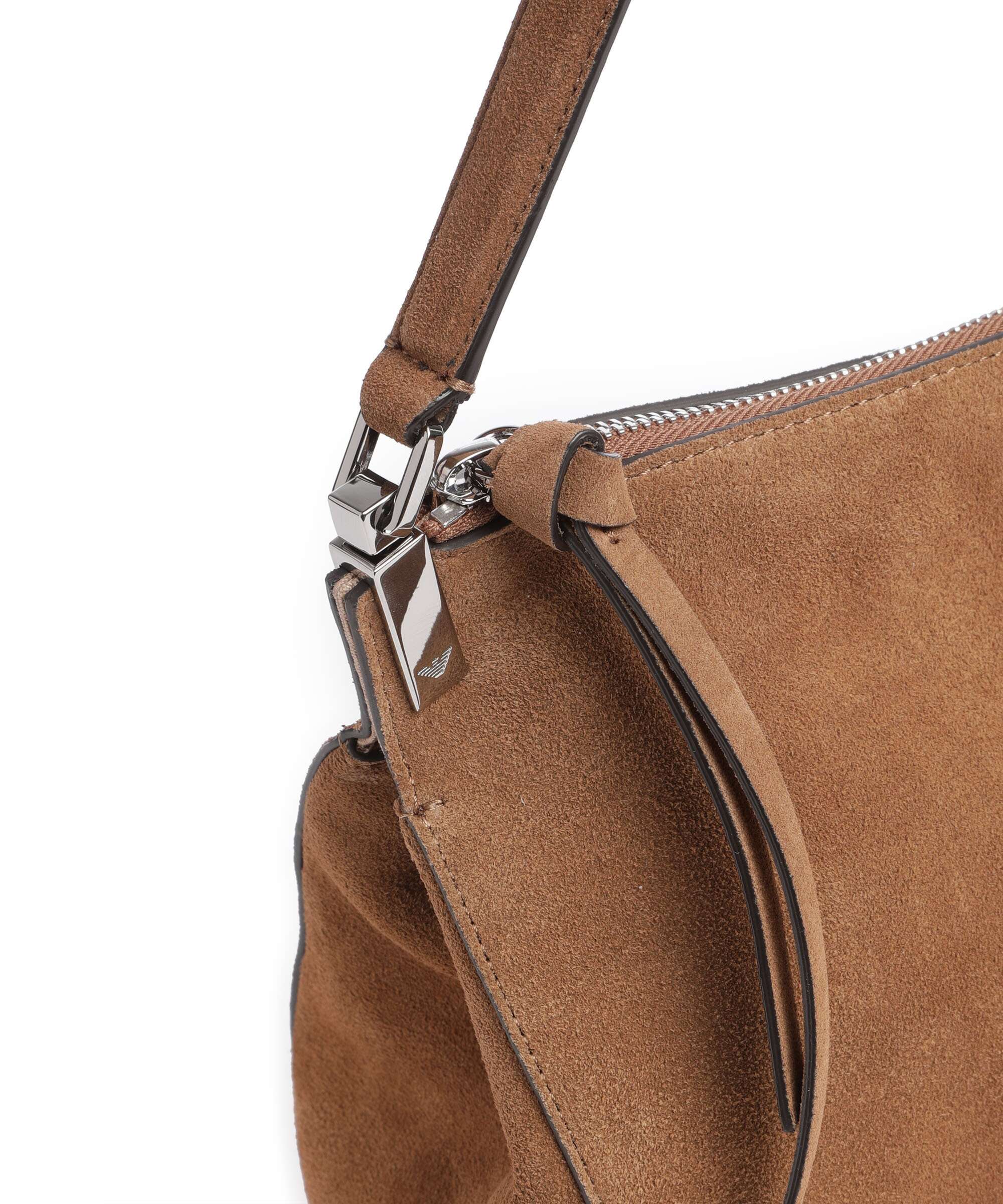 Emporio Armani Gigi Schoudertas sigaro/caramello - Image 4