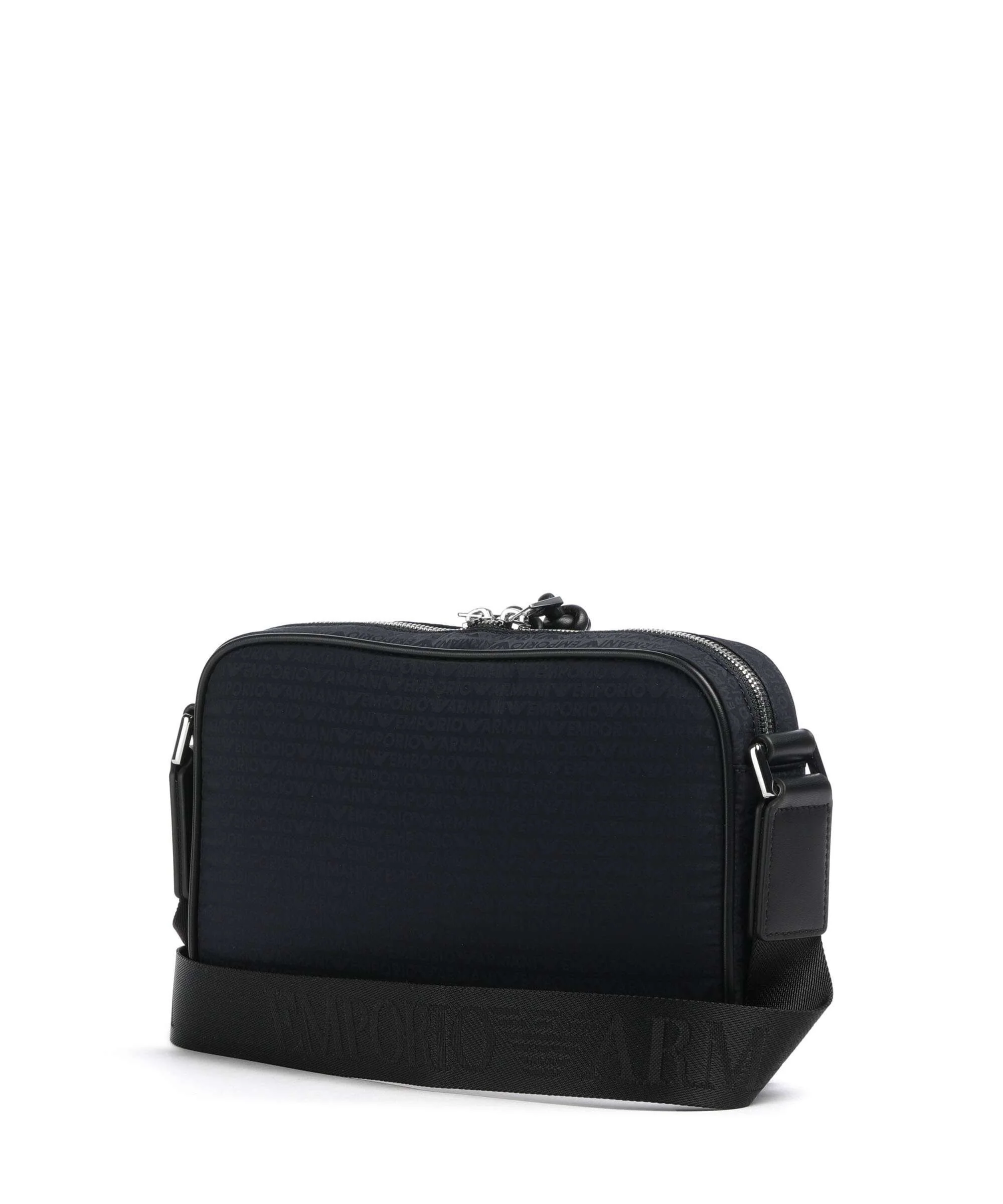 Emporio Armani Monogram Crossbody tas iconico blu navy - Image 2