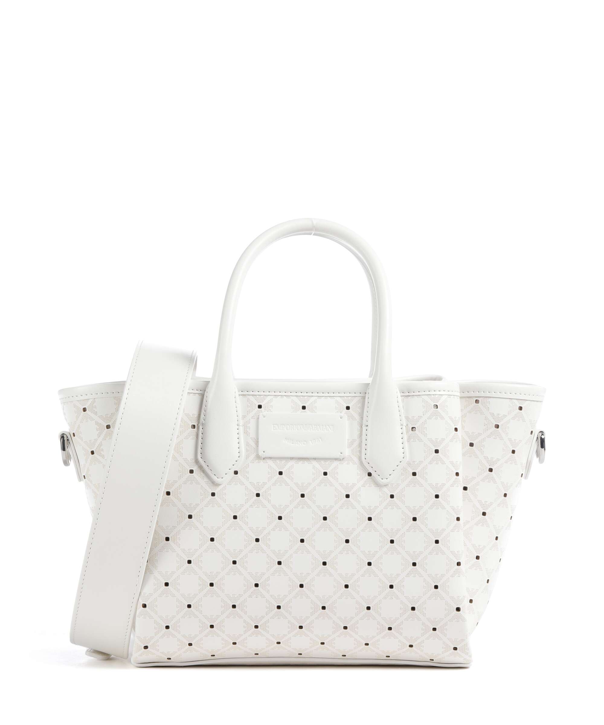 Emporio Armani Odette S Handtas bianco/nudo