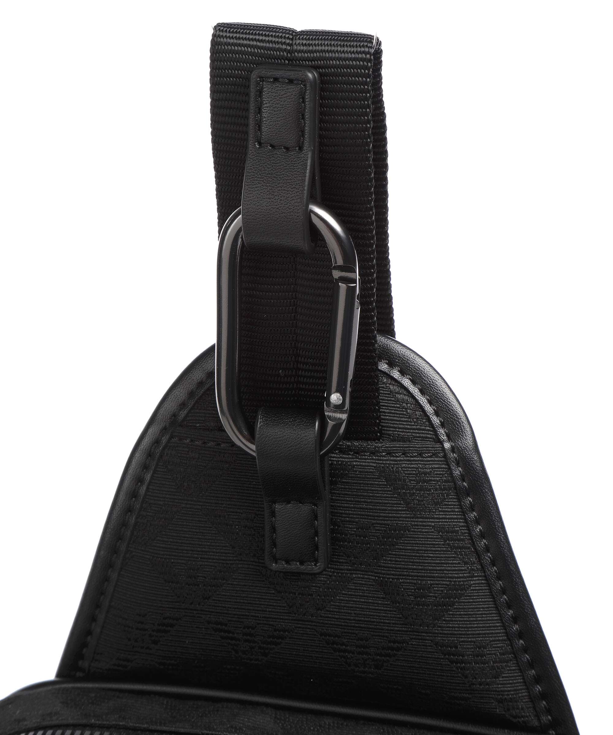 Emporio Armani Omnia Jacquard Sling rugzak black - Image 5