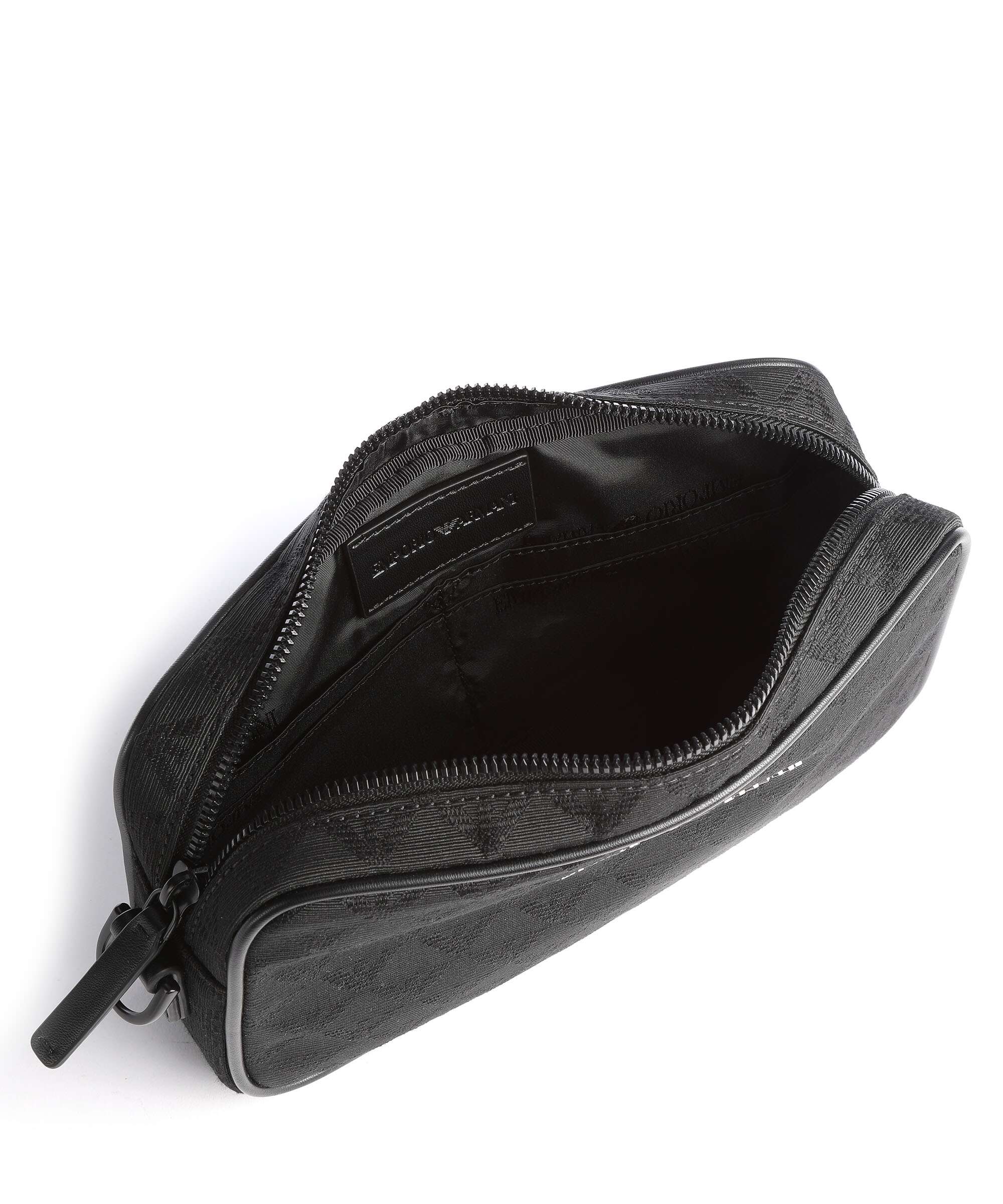 Emporio Armani Omnia Jacquard Toilettas black - Image 4