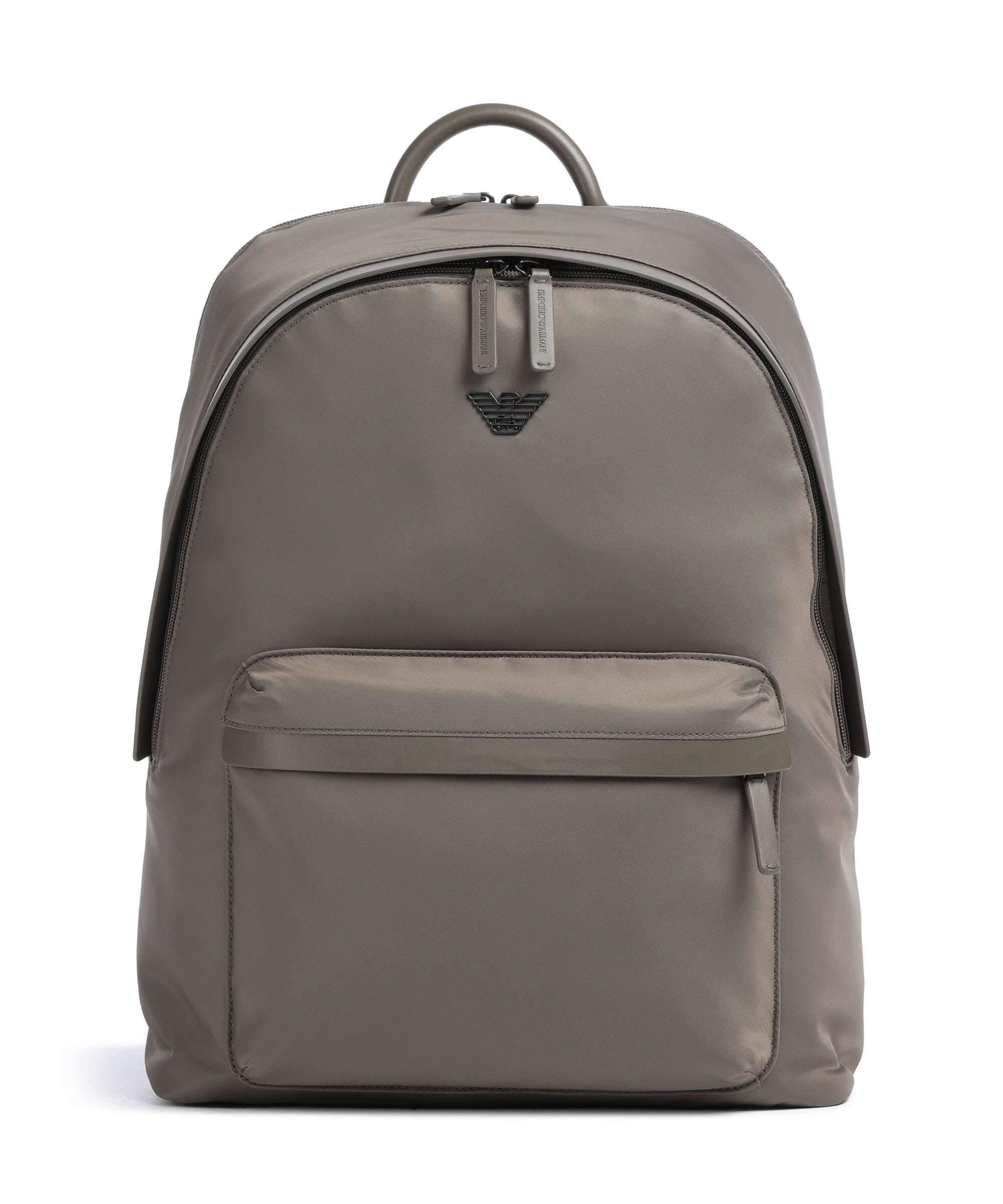 Emporio Armani Recycled Nylon Rugzak major brown