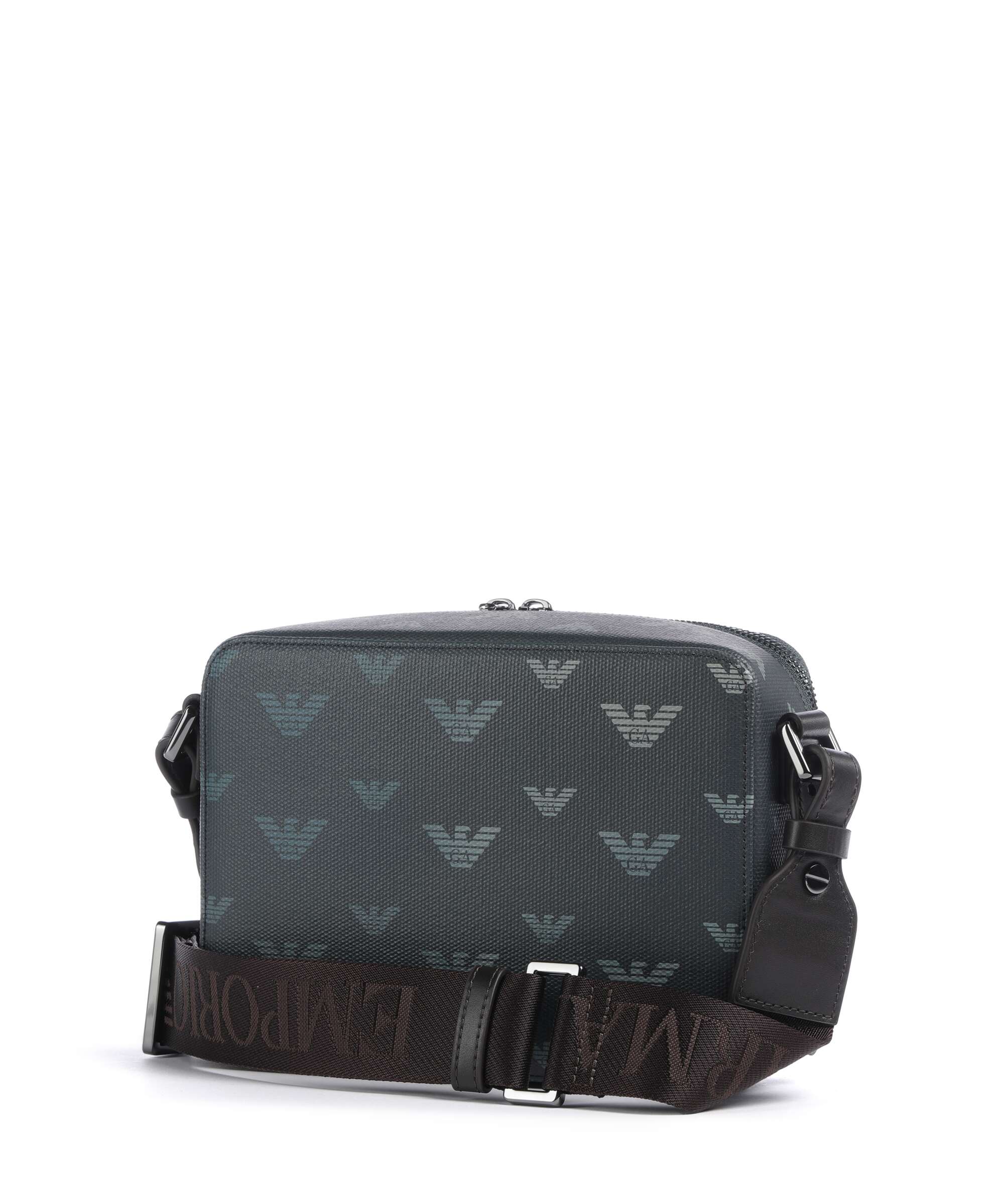 Emporio Armani Special Minorca Crossbody tas blu/eagle all over - Image 2