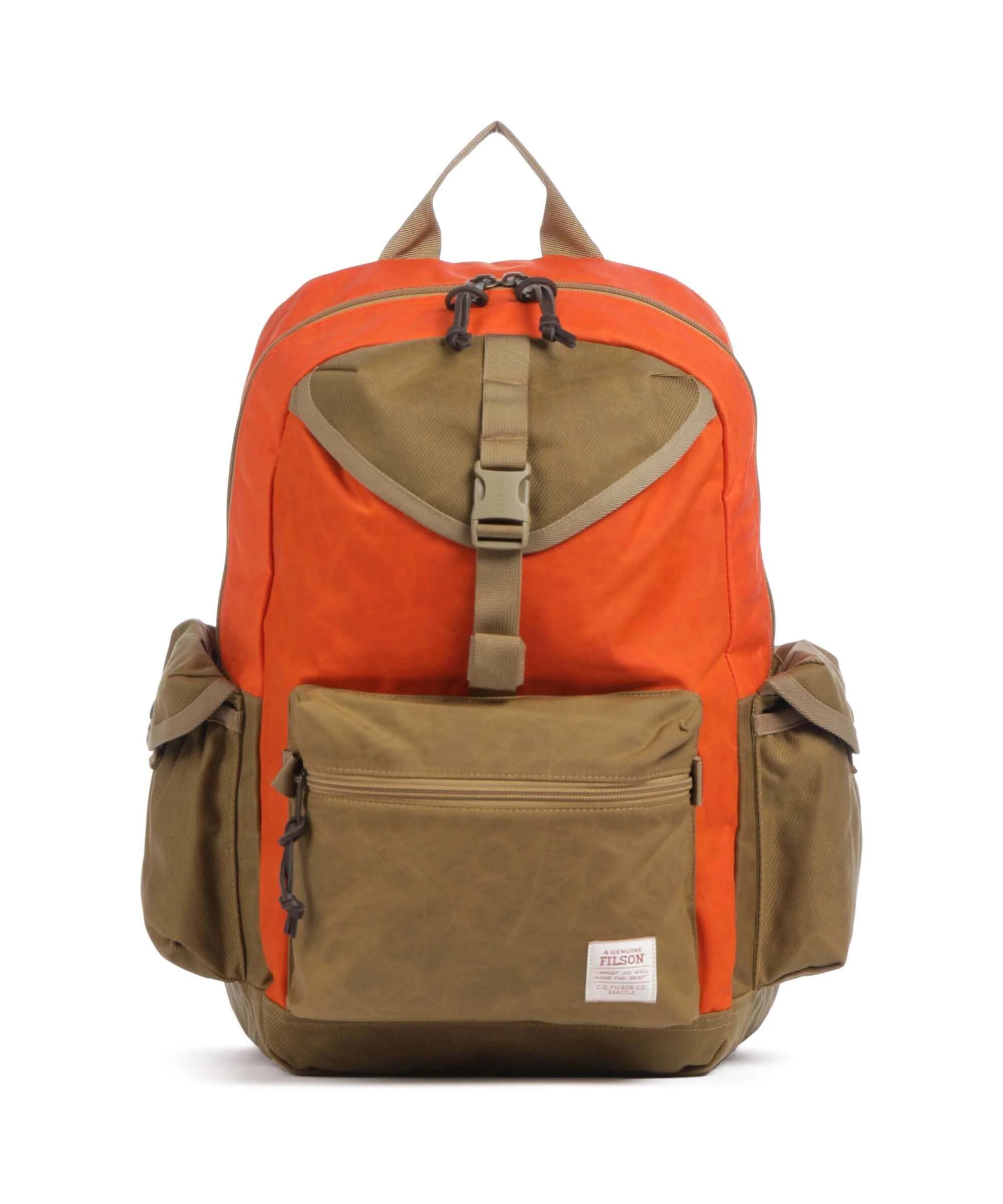 Filson Cordura Nylon Surveyor Rugzak dark tan/flame