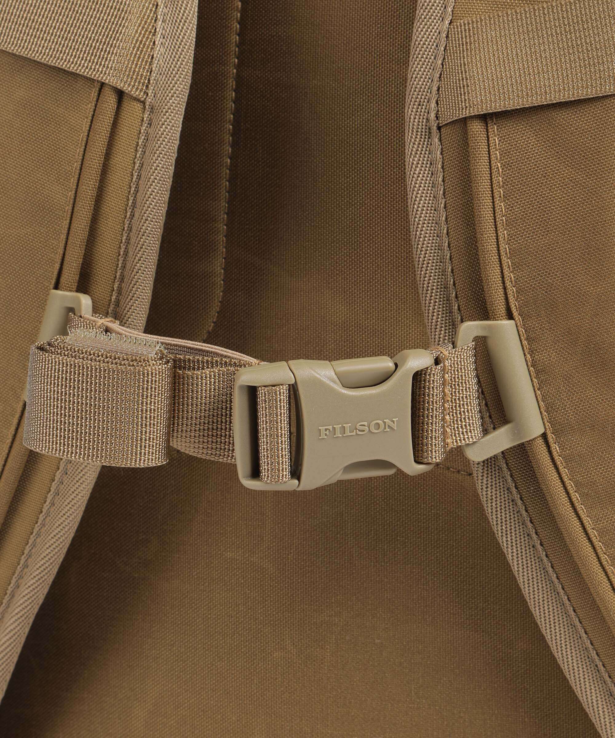 Filson Cordura Nylon Surveyor Rugzak dark tan/flame - Image 5