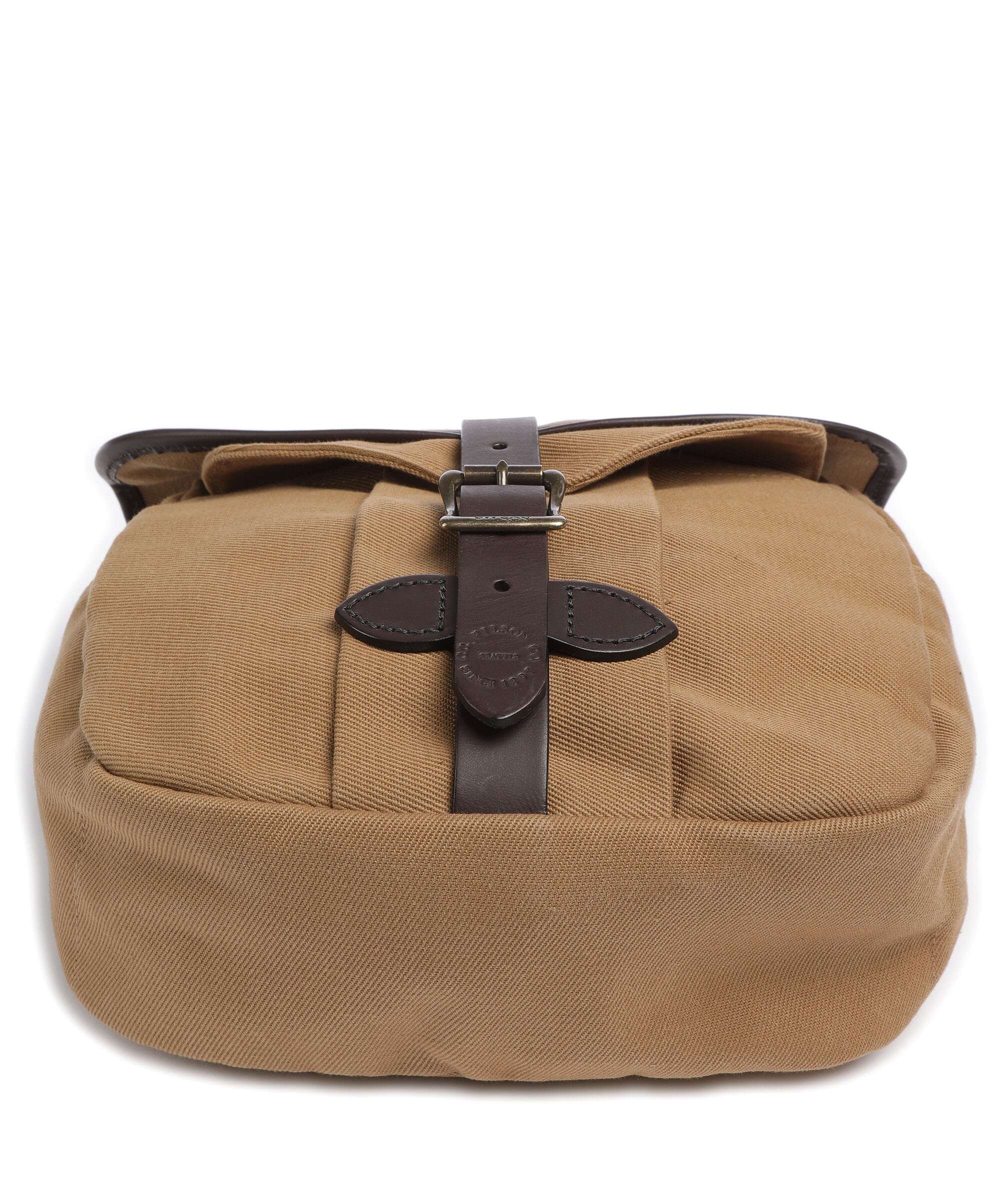 Filson Rugged Twill Crossbody tas tan - Image 5