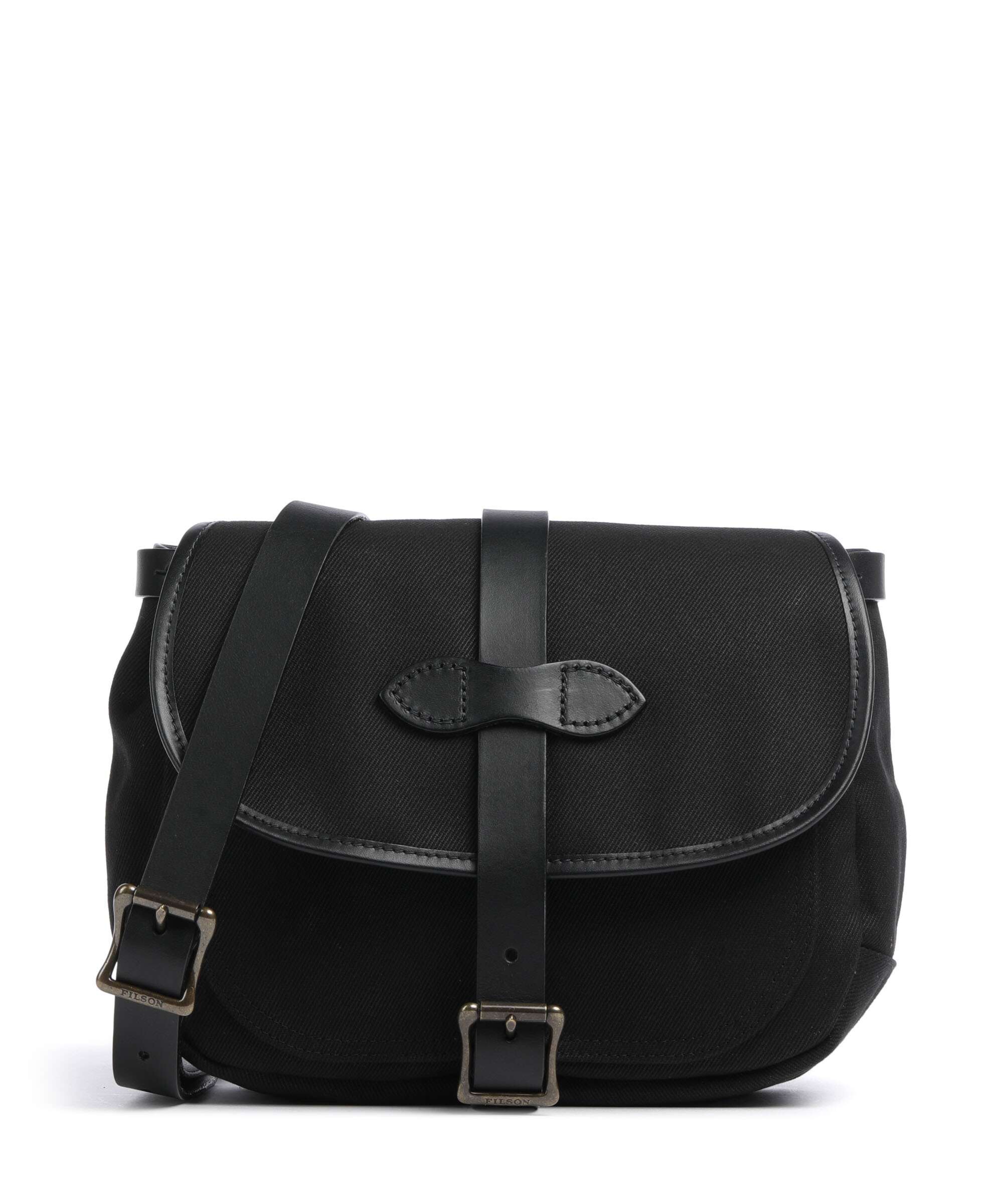 Filson Rugged Twill Crossbody tas black