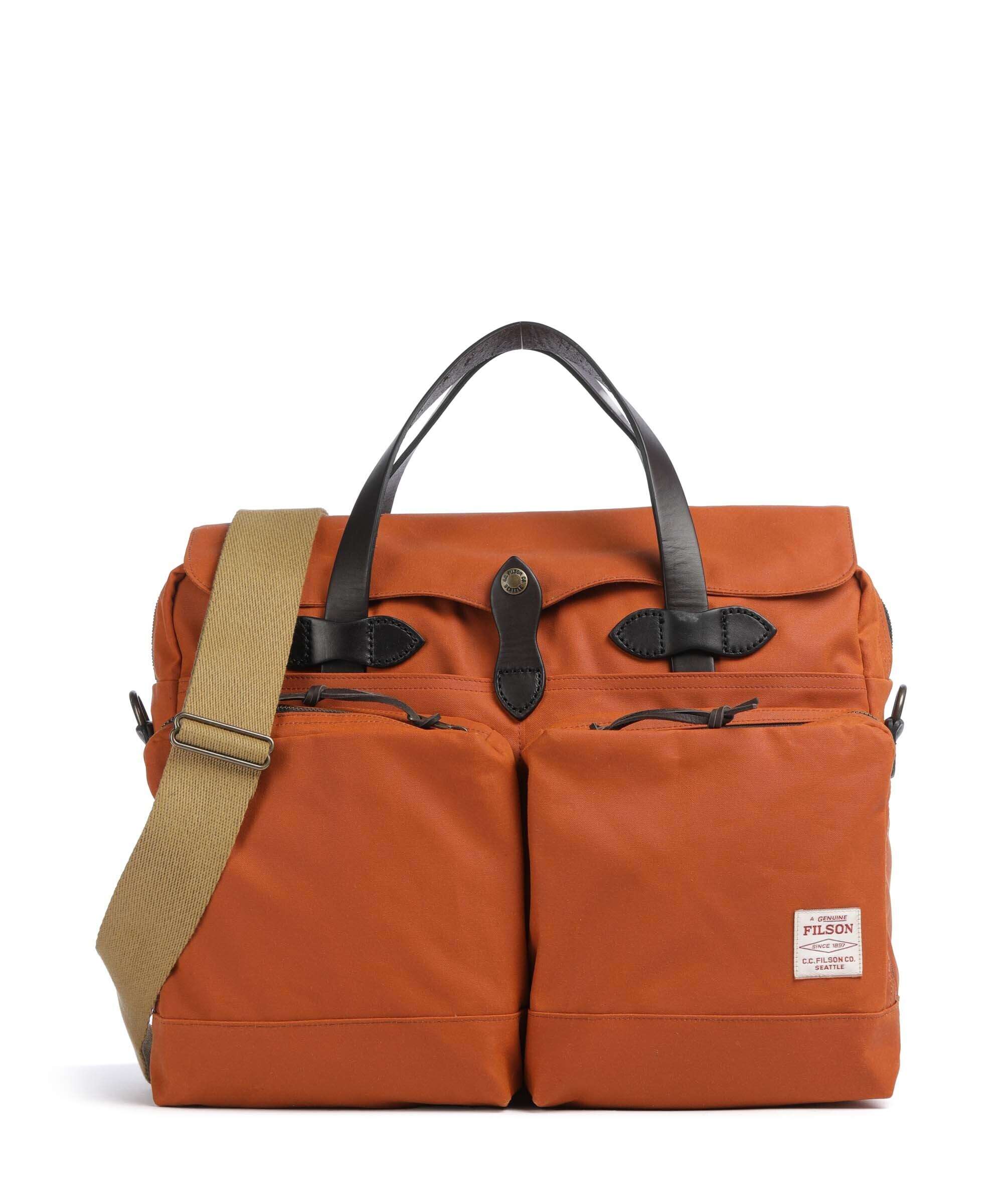Filson Tin Cloth 24 Hour Aktetas rust
