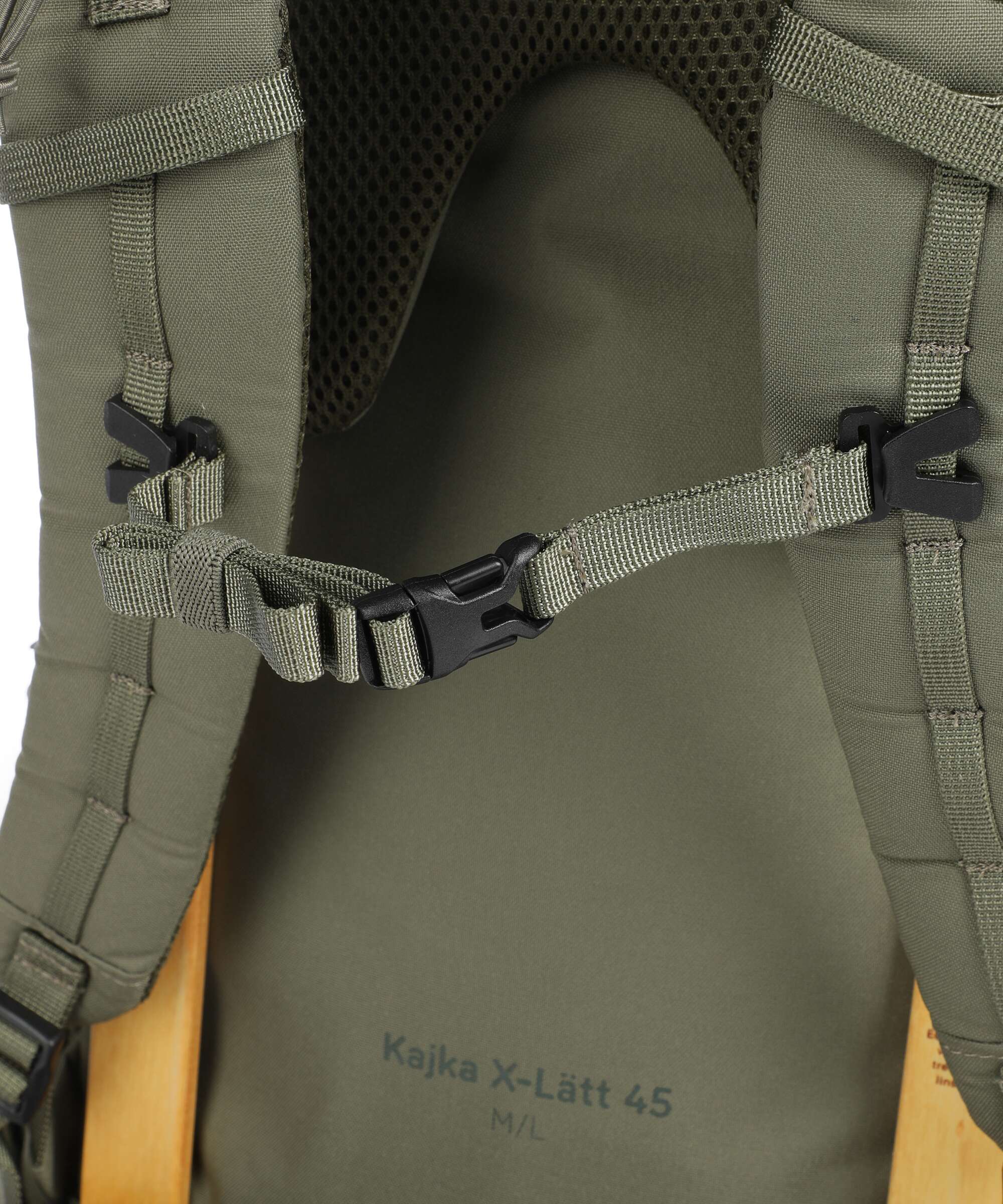Fjällräven Kajka X-Lätt 45 M/L Trekking rugzak green - Image 4