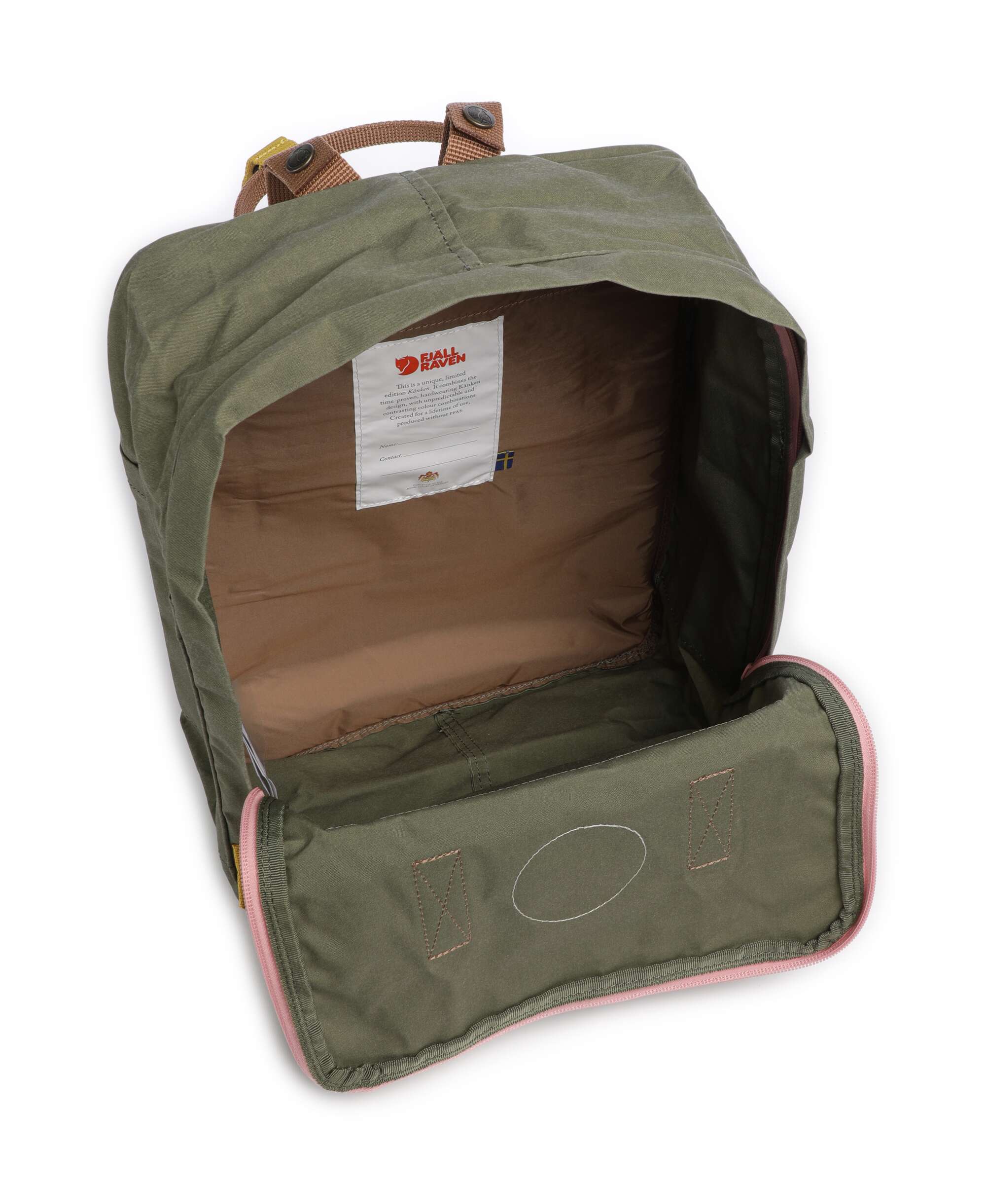 Fjällräven Kånken Koncept Rugzak green khaki dust - Image 5