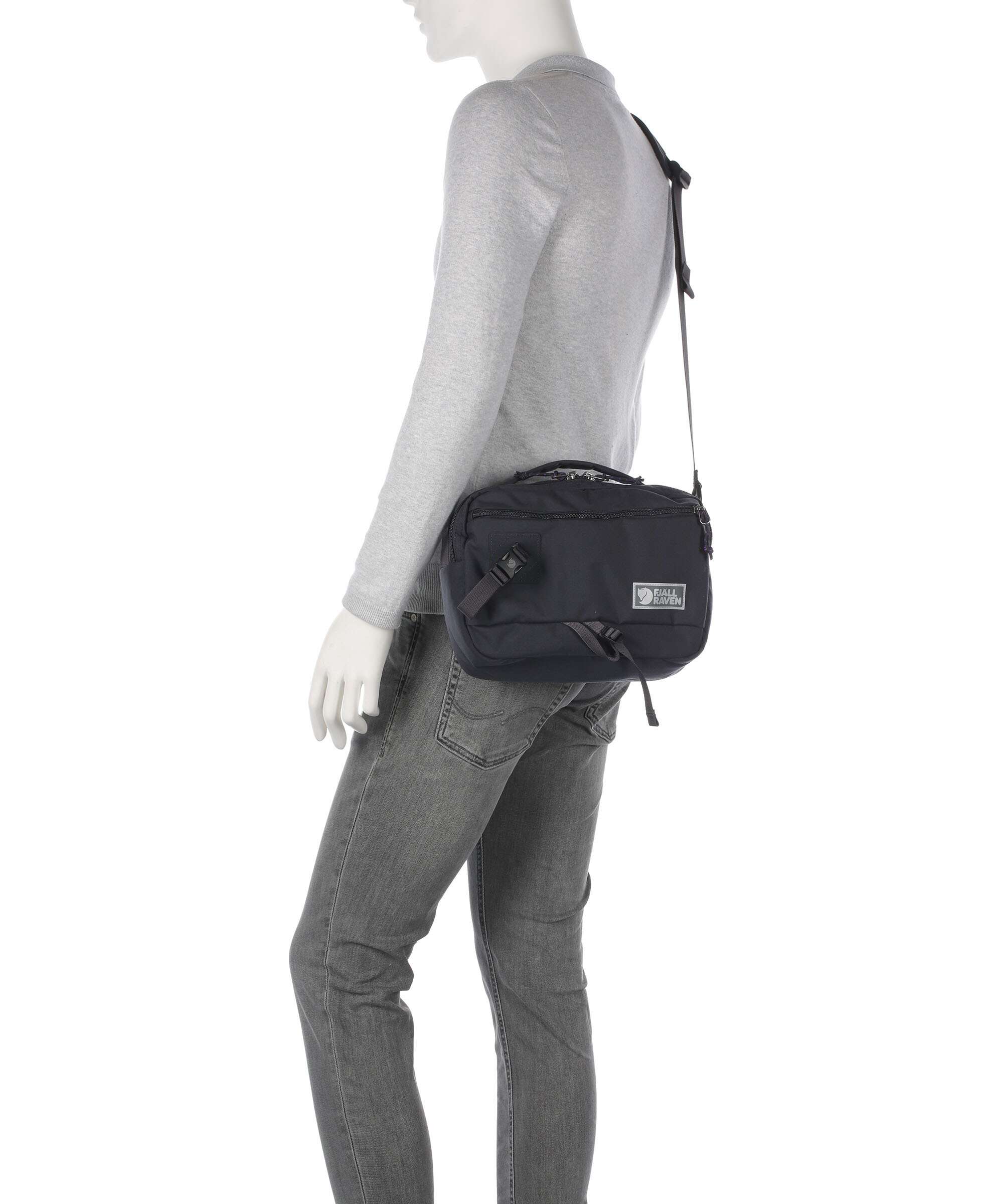 Fjällräven Vardag 6 Crossbody tas coal black - Image 3