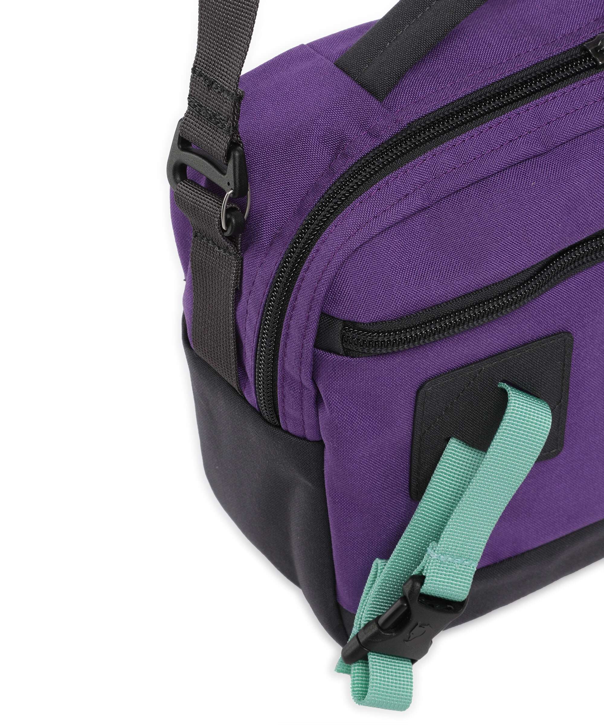 Fjällräven Vardag 6 Crossbody tas violette/coal black - Image 5