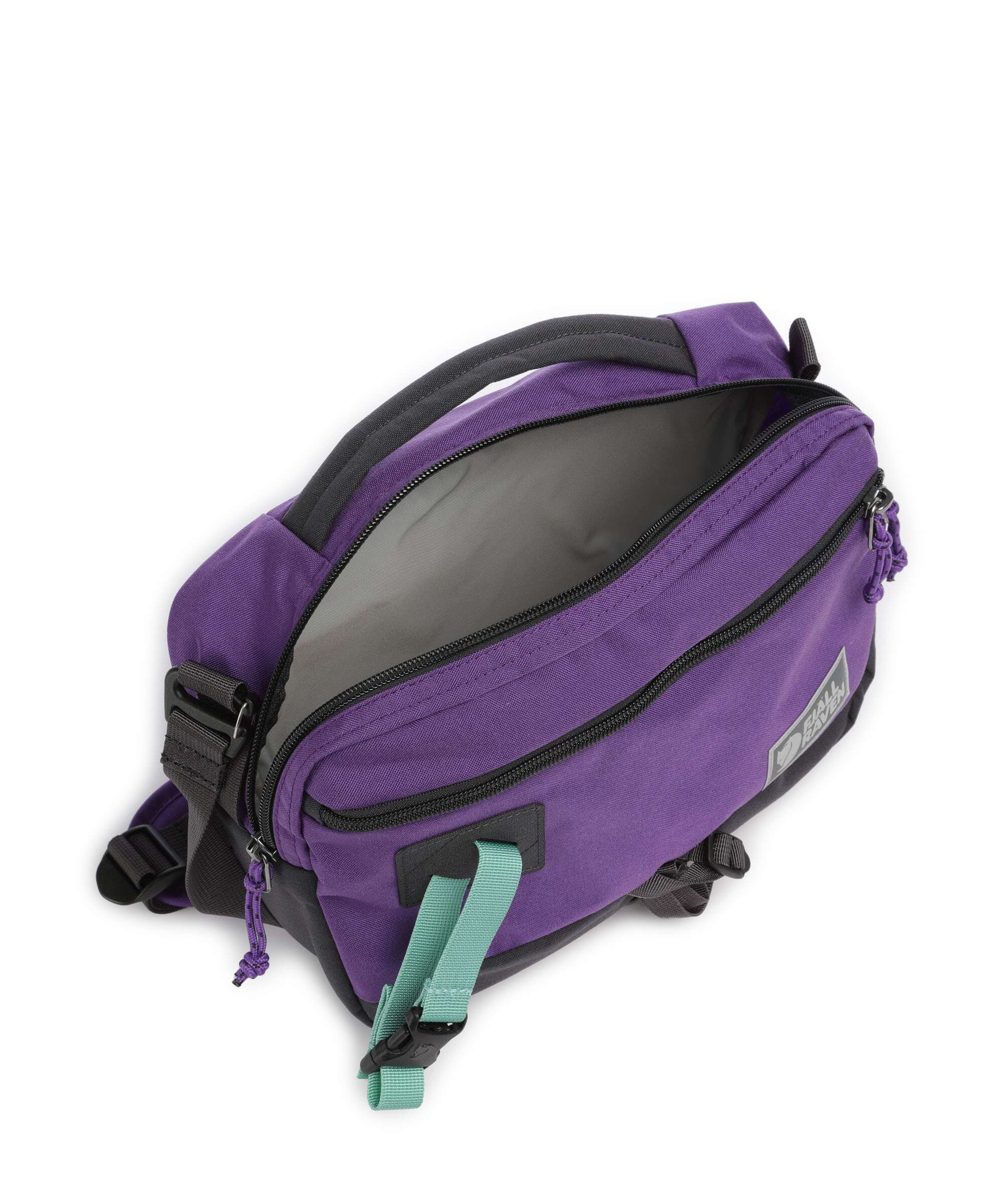 Fjällräven Vardag 6 Crossbody tas violette/coal black - Image 6