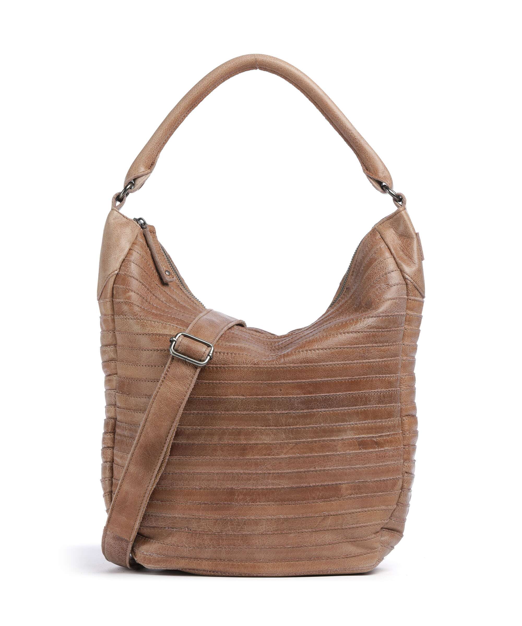FredsBruder Bestseller Gürteltier S Hobo tas caramel