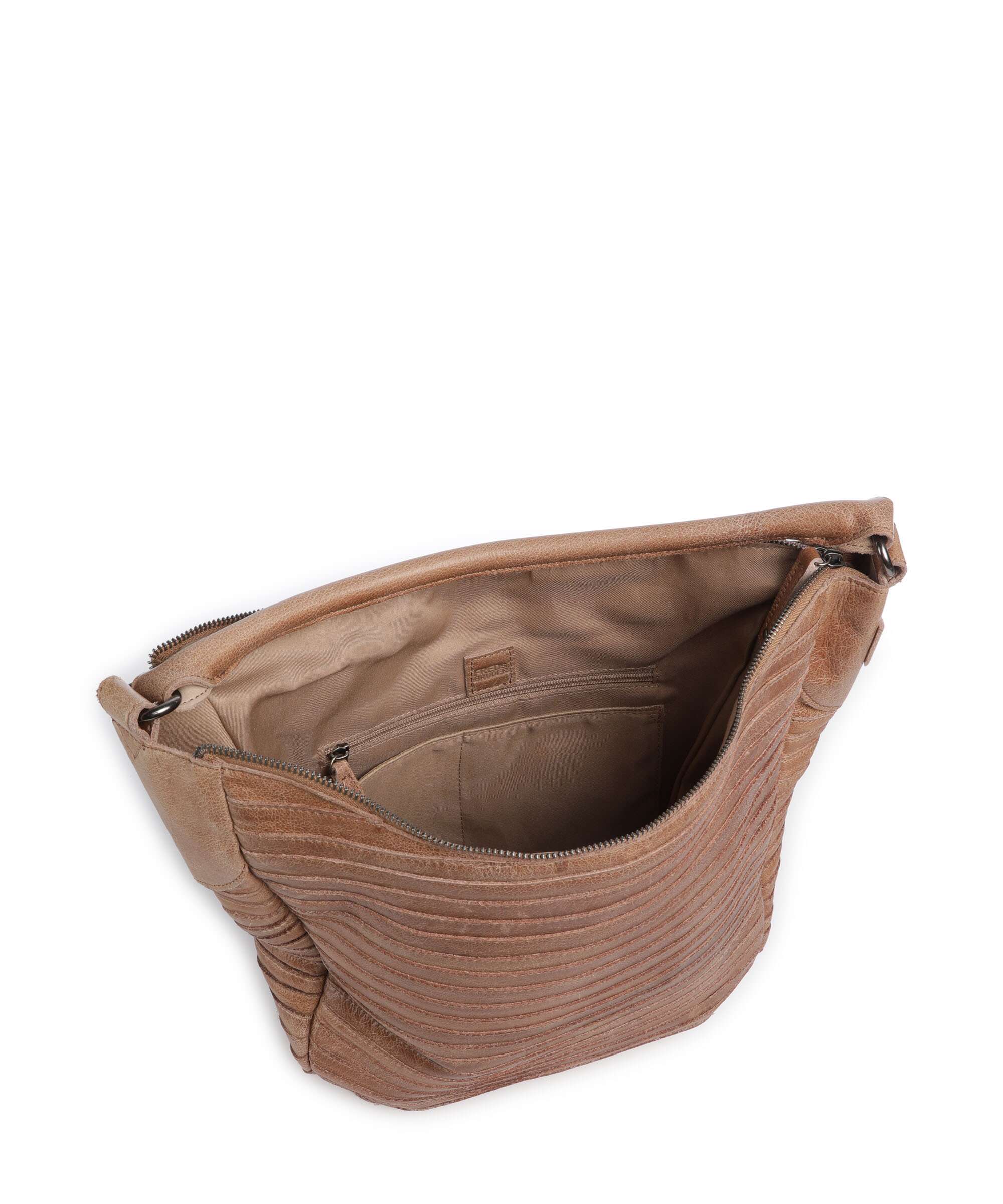 FredsBruder Bestseller Gürteltier S Hobo tas caramel - Image 6