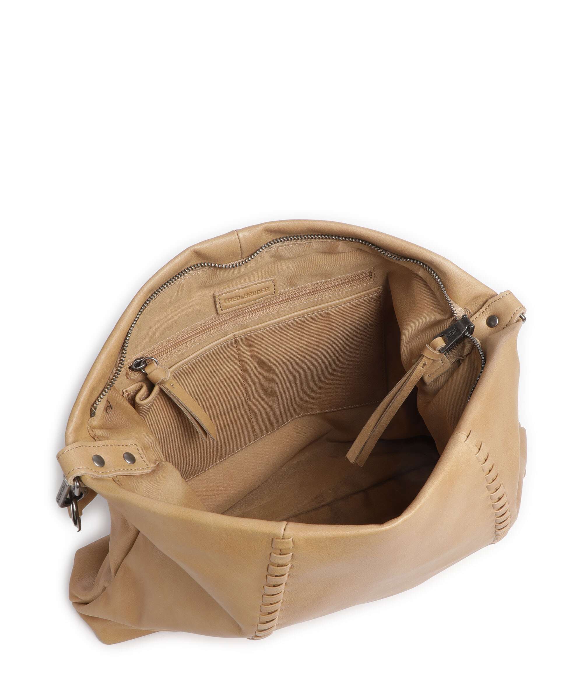 FredsBruder Bestseller Layer Likely Hobo tas milk coffee - Image 6