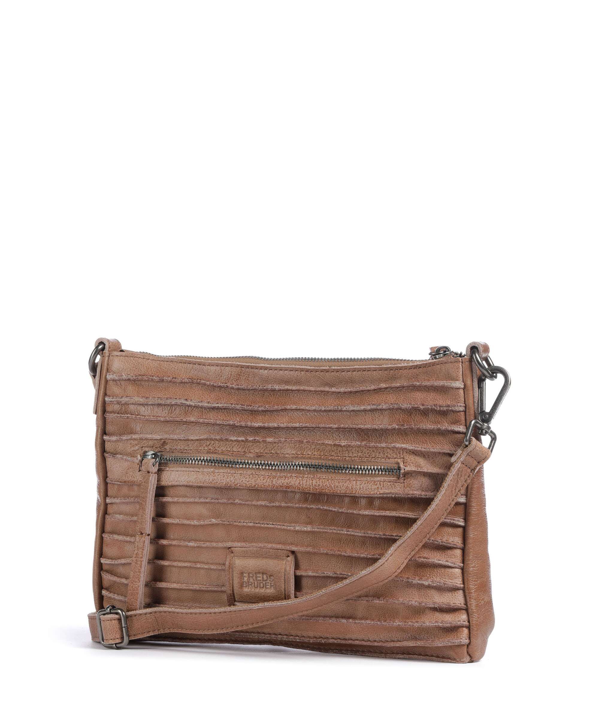 FredsBruder Bestseller Riffel Hobo tas caramel - Image 2
