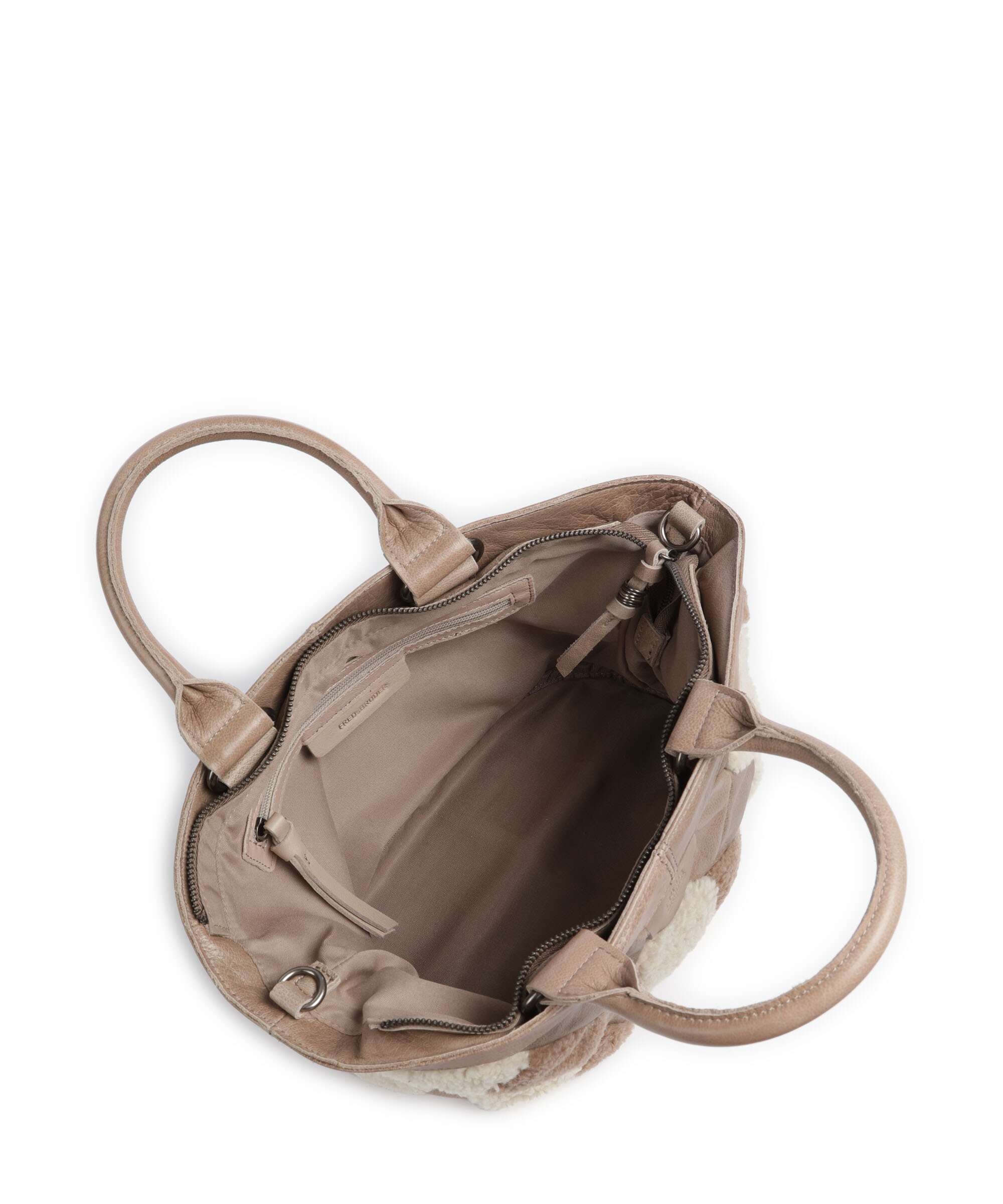FredsBruder Check My Bag Handtas taupe teddy mix - Image 6