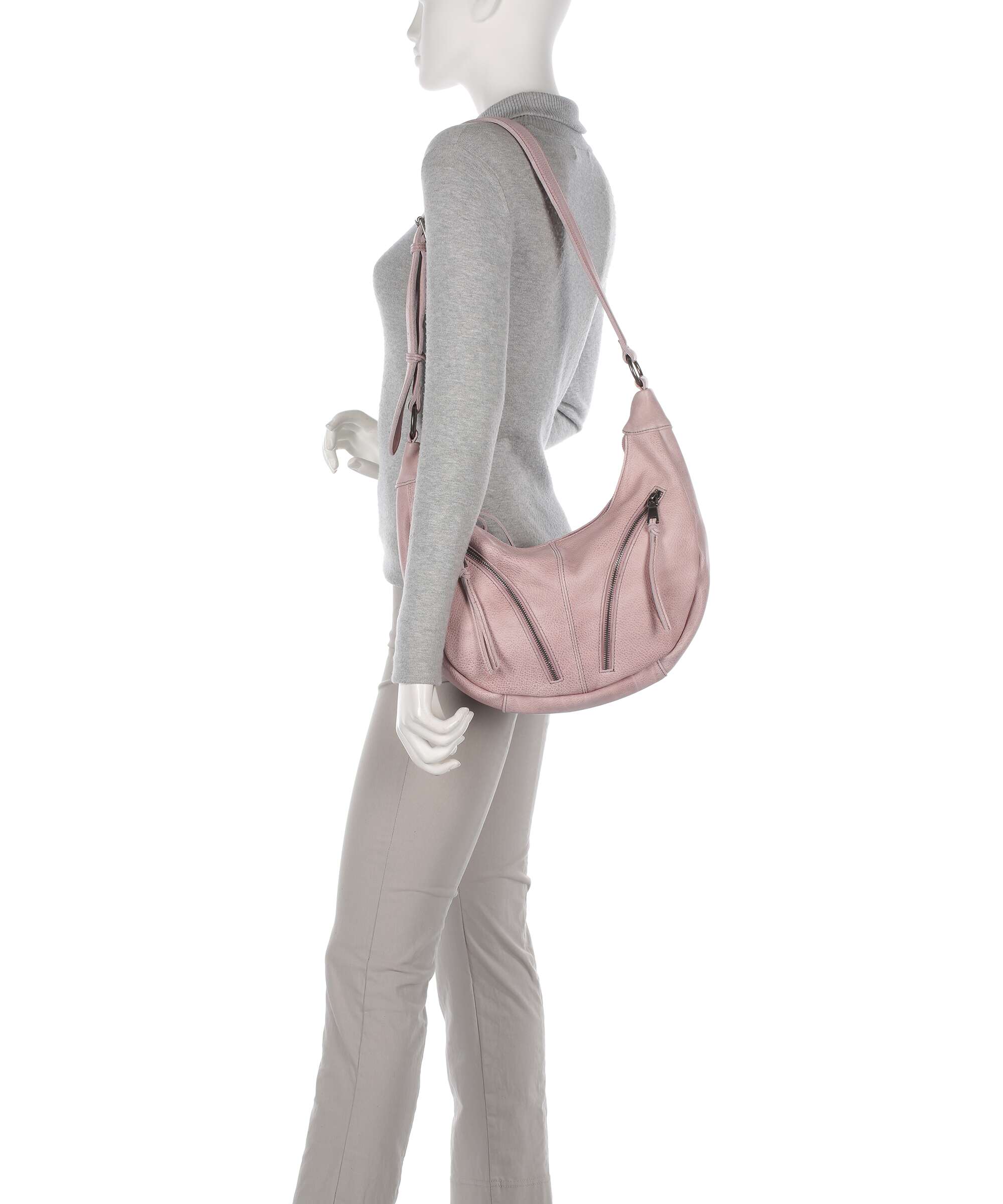 FredsBruder Dear Hobo tas old rose - Image 3