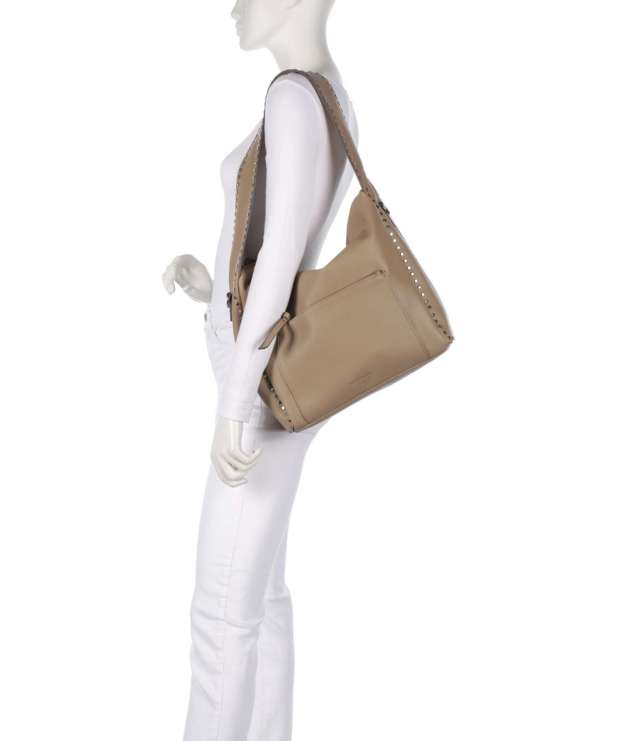 FredsBruder Feel Wild Hobo tas soft toffee - Image 3