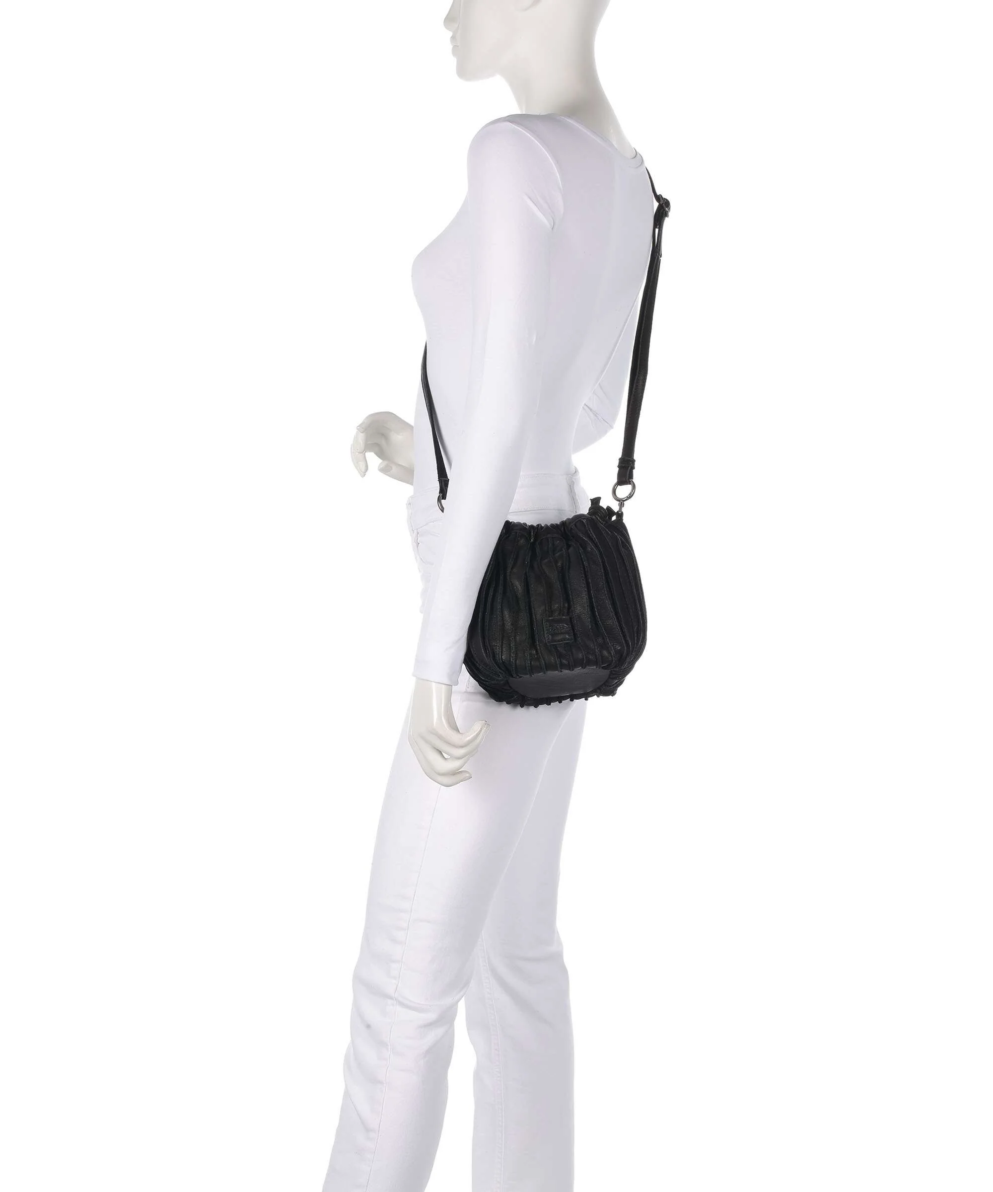 FredsBruder Say Hello Crossbody tas black - Image 3