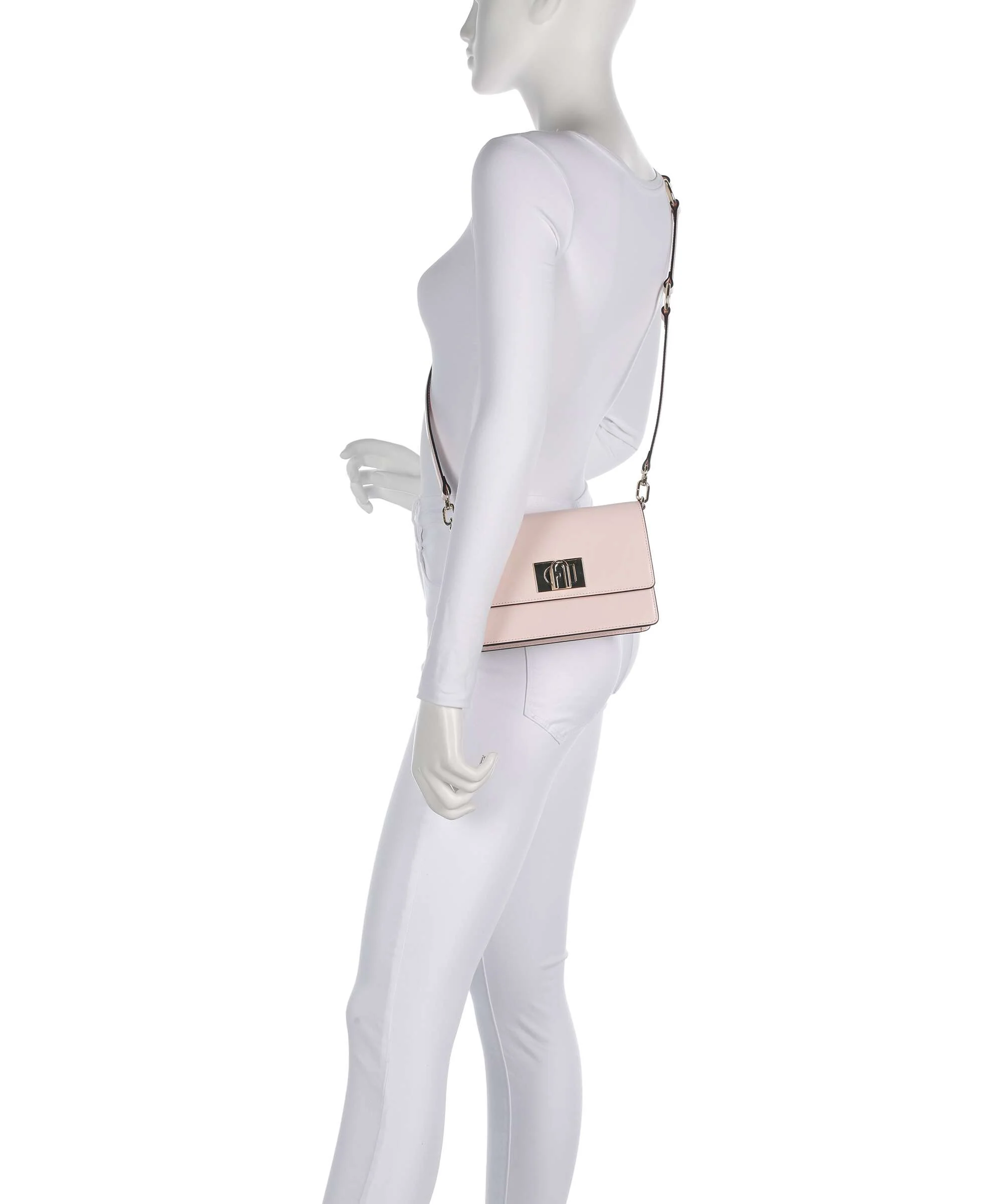 Furla 1927 Mini Crossbody tas dusty pink - Image 3