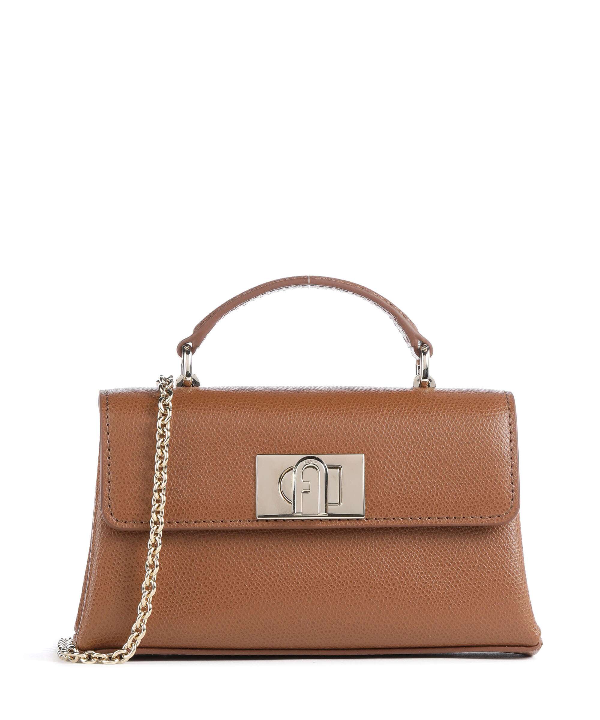 Furla 1927 Mini Crossbody tas cognac 