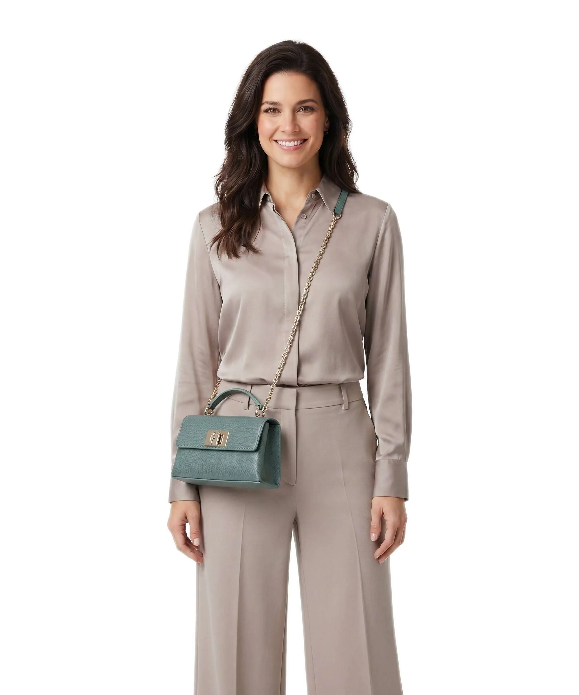 Furla 1927 Mini Crossbody tas edera green - Image 3