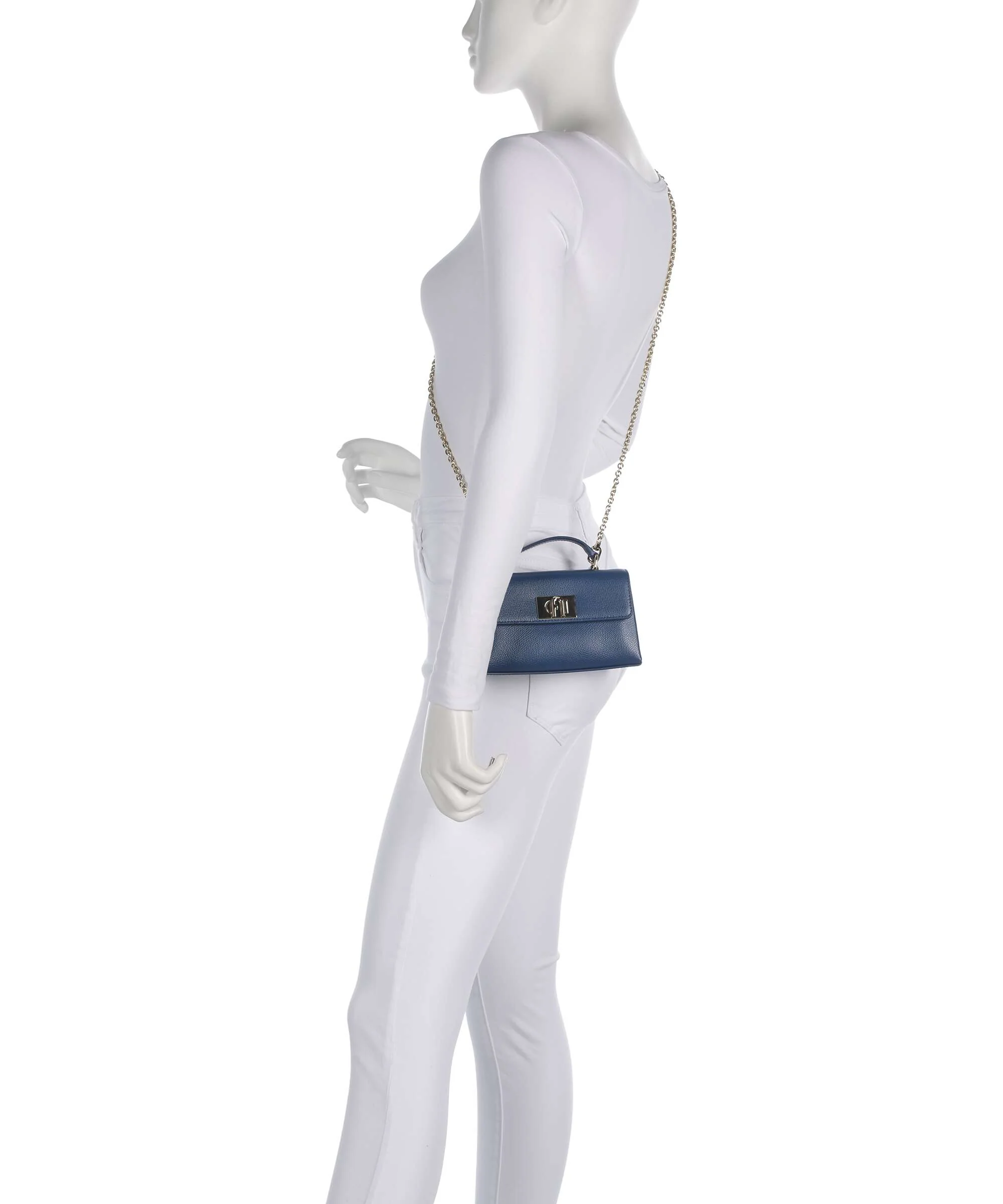 Furla 1927 Mini Crossbody tas indigo - Image 3