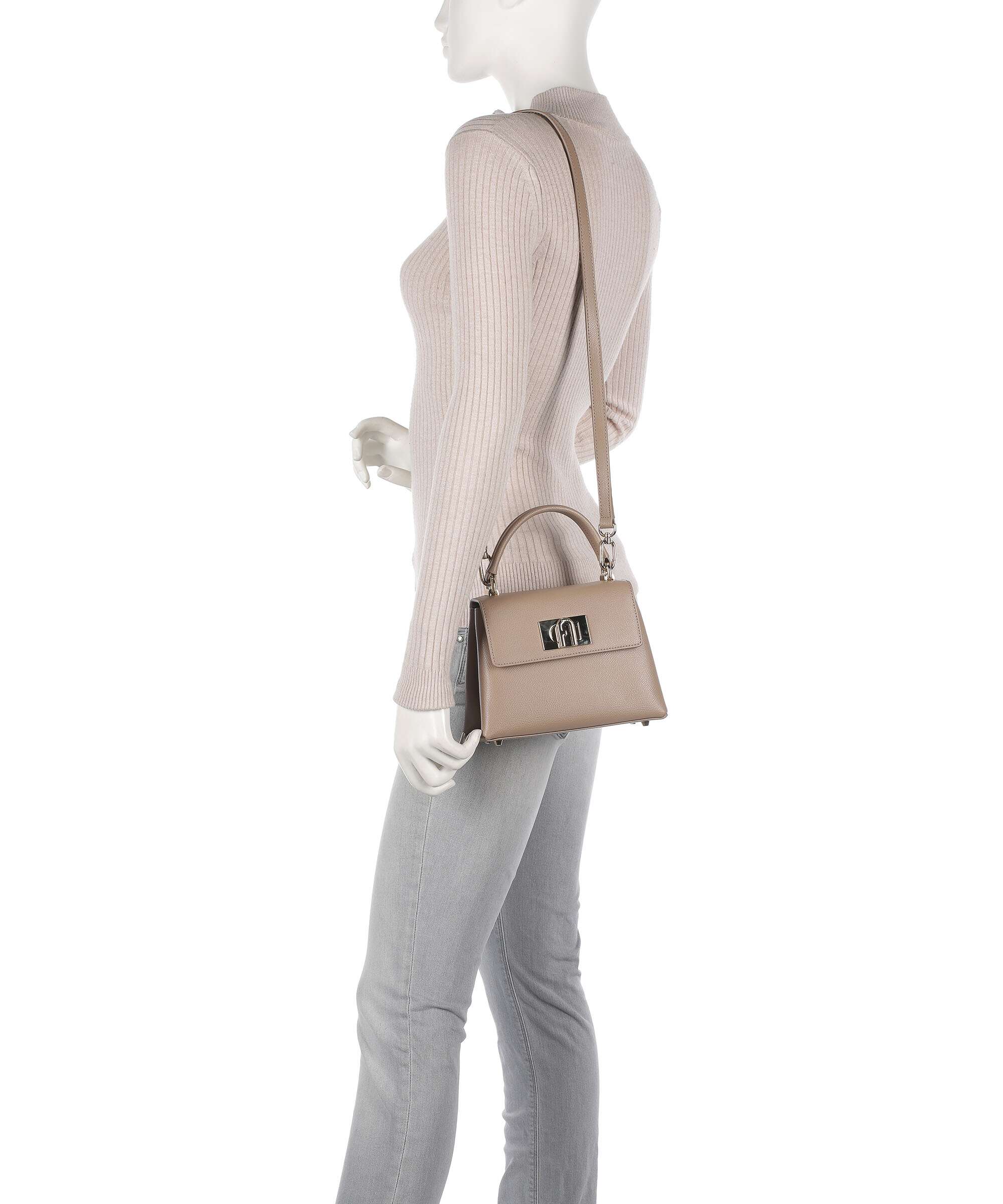 Furla 1927 Mini Handtas greige - Image 4