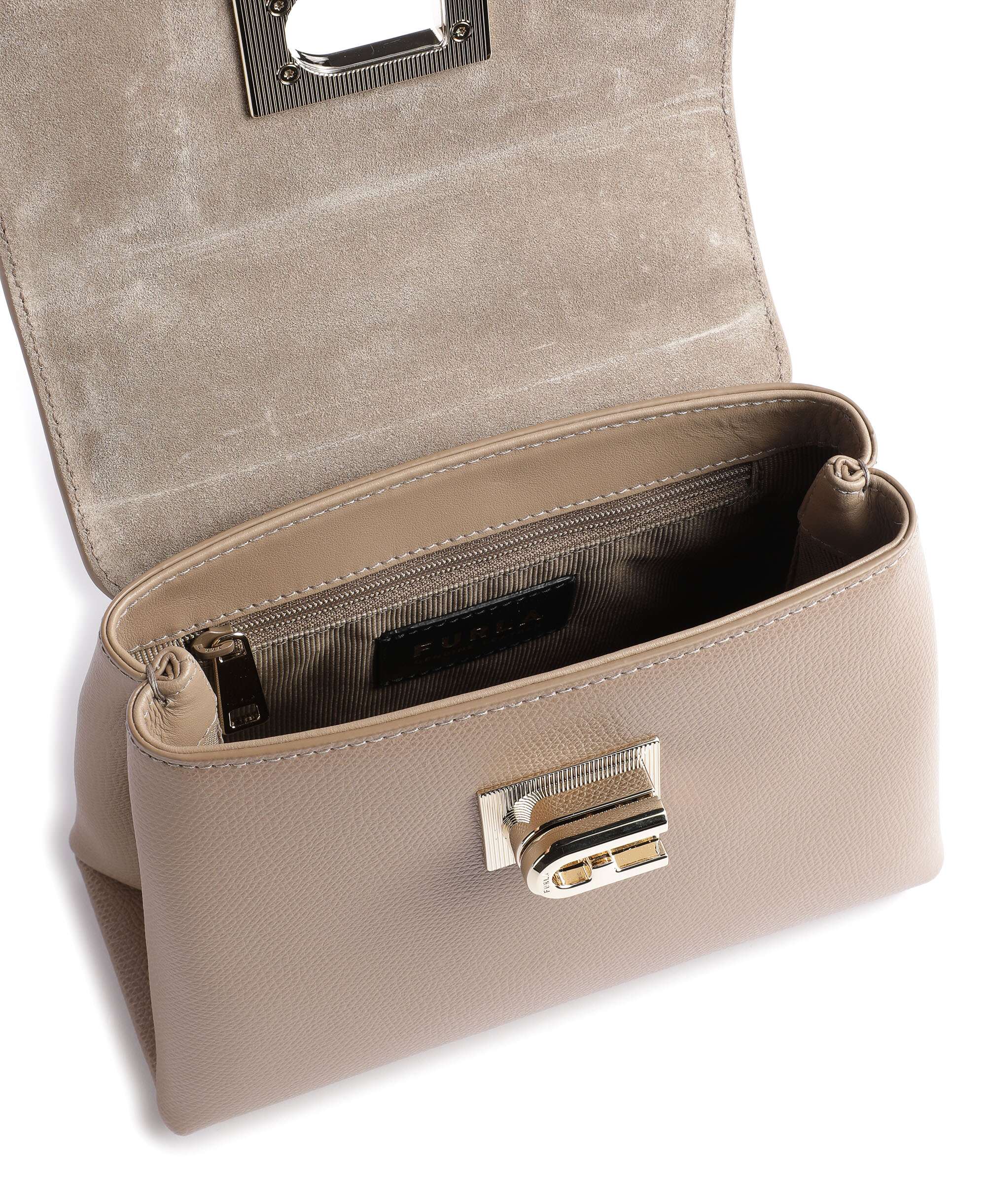 Furla 1927 Mini Handtas greige - Image 7