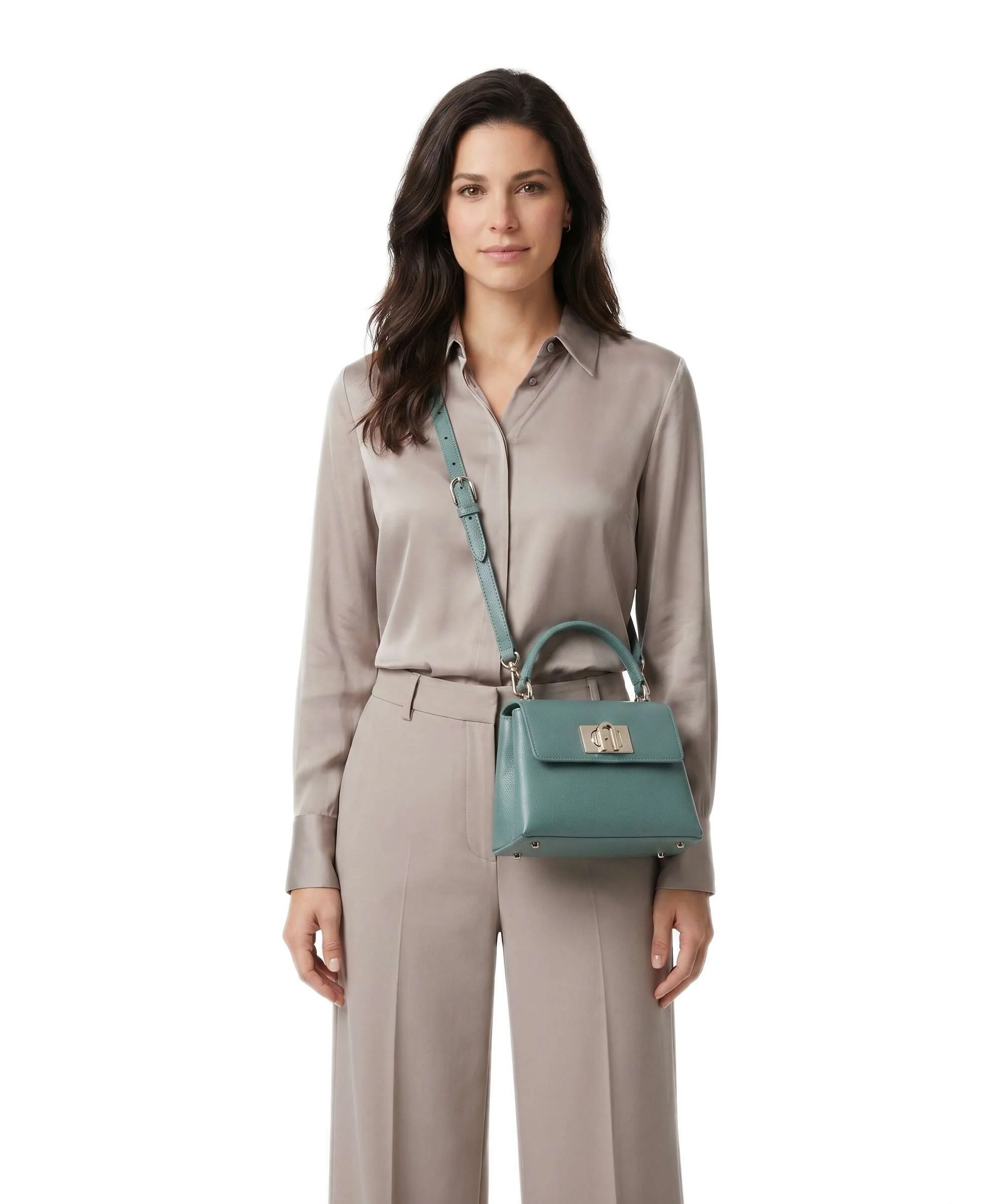 Furla 1927 Mini Handtas edera green - Image 3