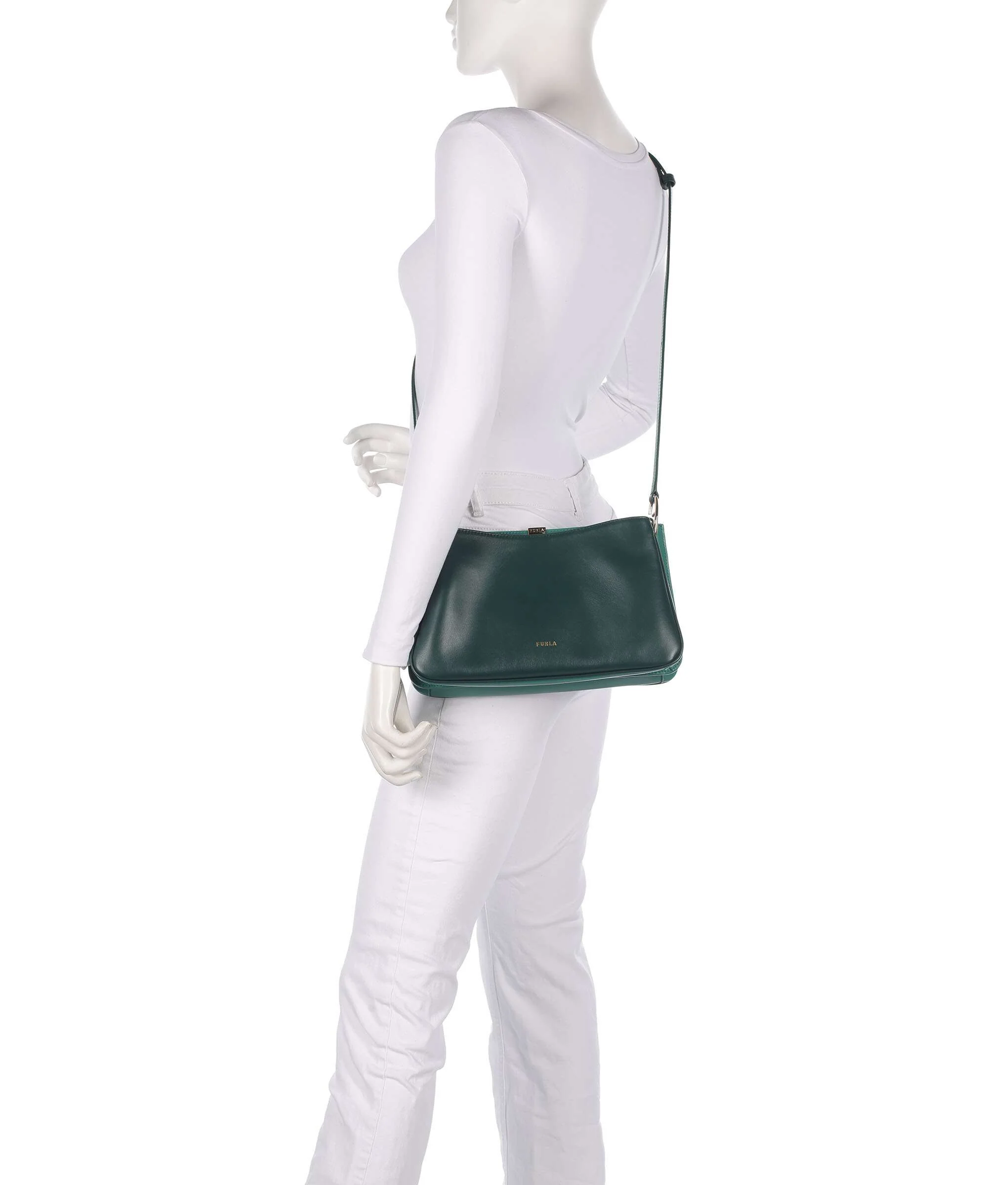 Furla Agata M Crossbody tas botanical green/jade - Image 3