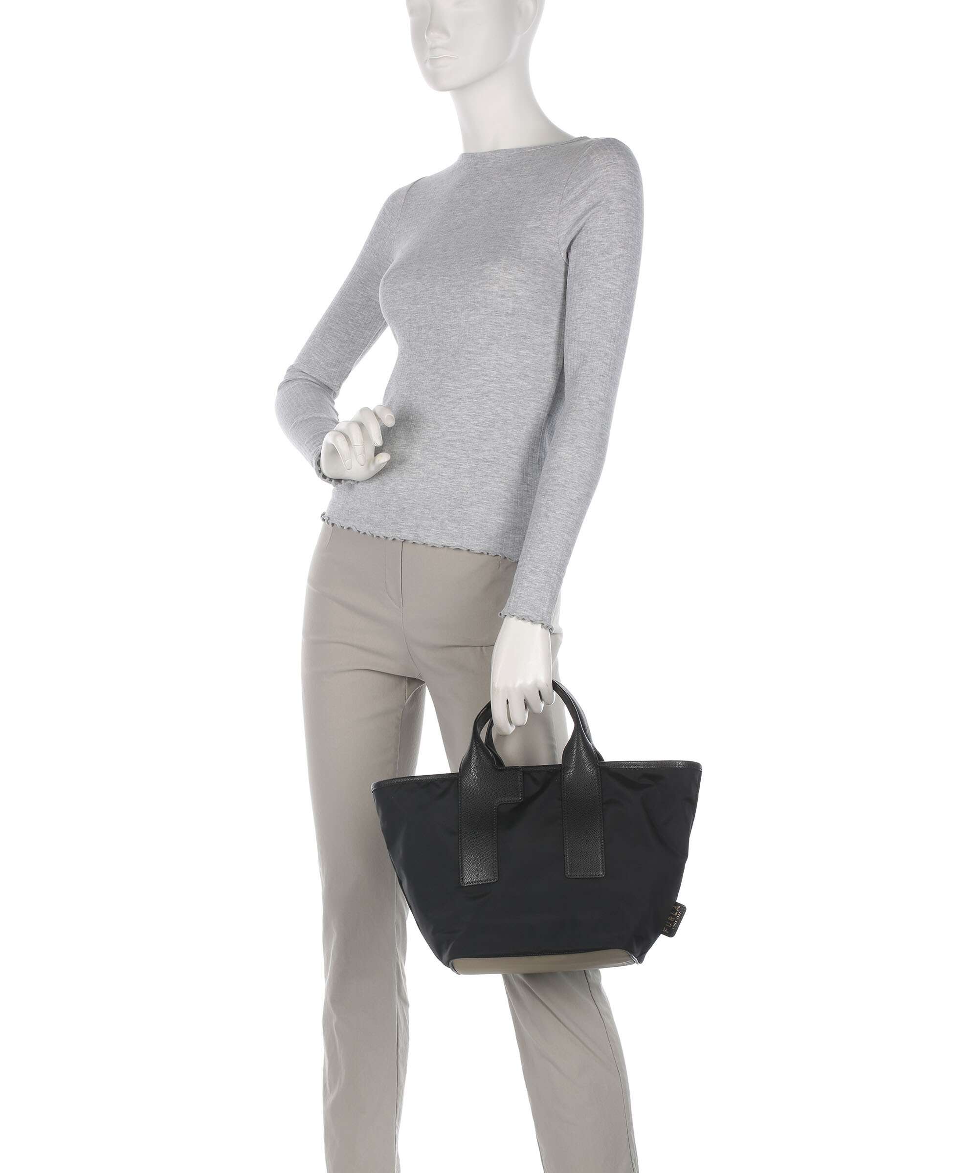 Furla Arco Fly M Handtas nero/vetiver - Image 3