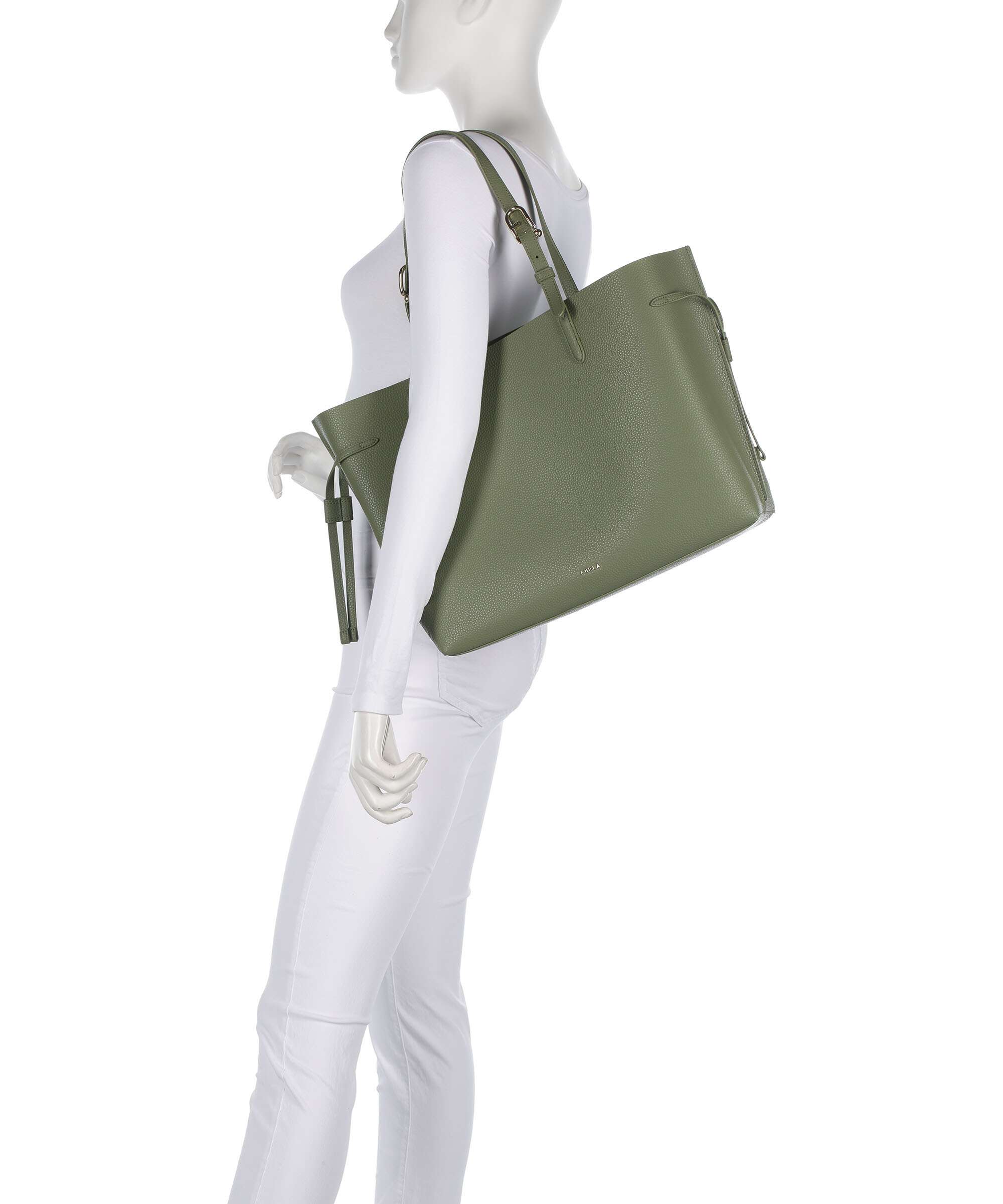 Furla Ava L Boodschappentas avocado/toffee - Image 3