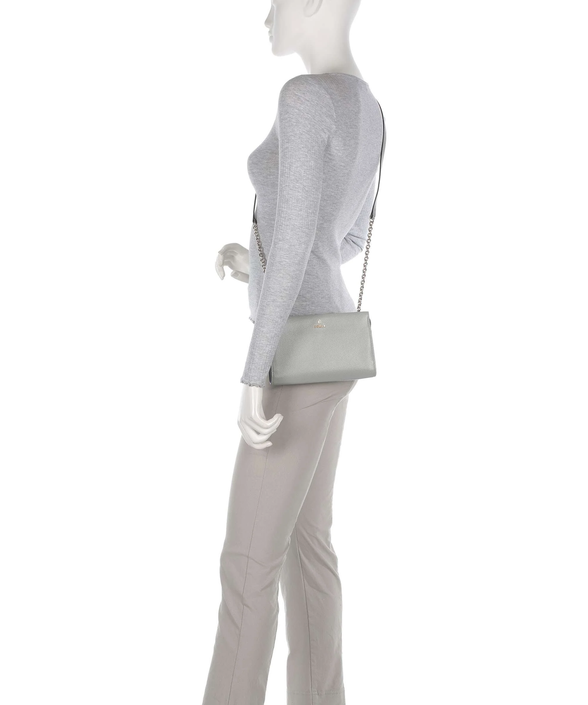Furla Camelia Mini Crossbody tas cenere - Image 3