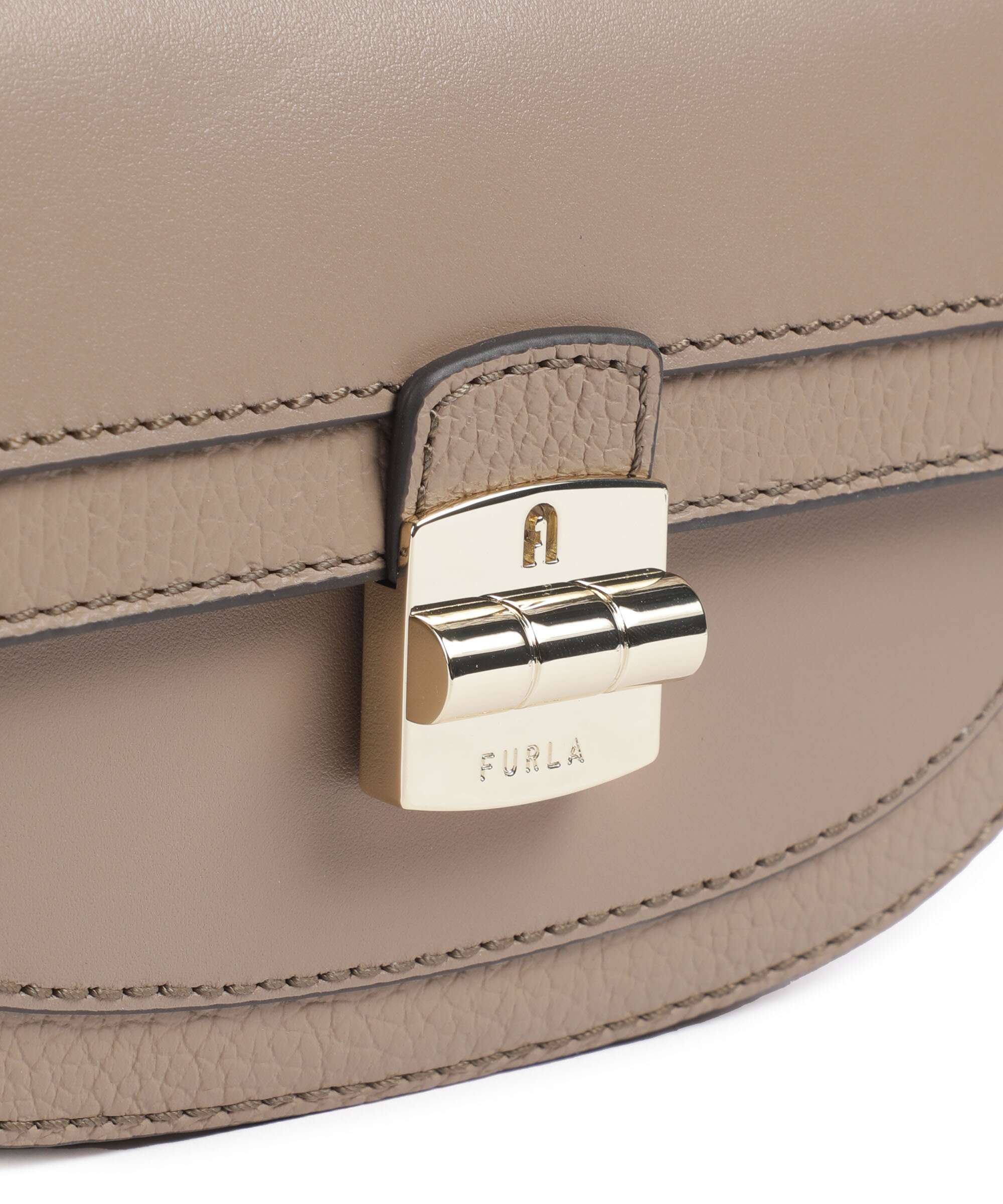 Furla Club 2 Mini Crossbody tas greige - Image 4