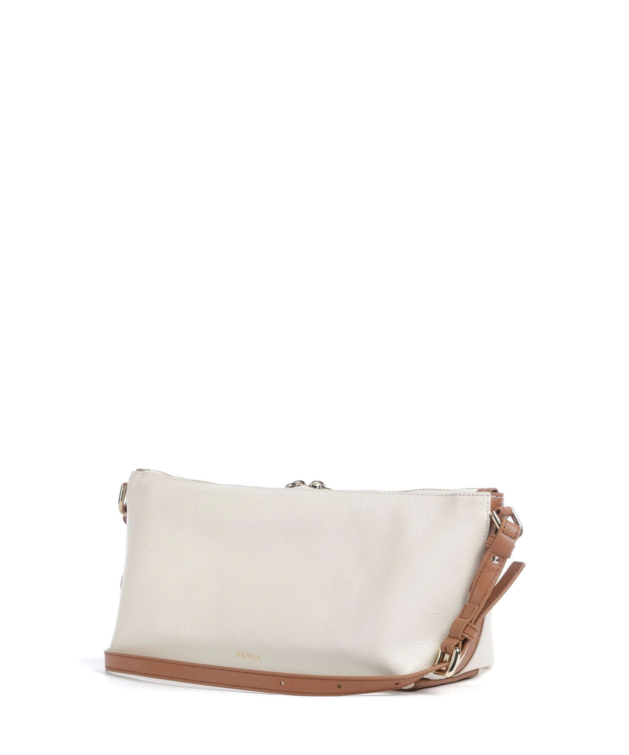 Furla Debby Mini Schoudertas panna/brandy - Image 2