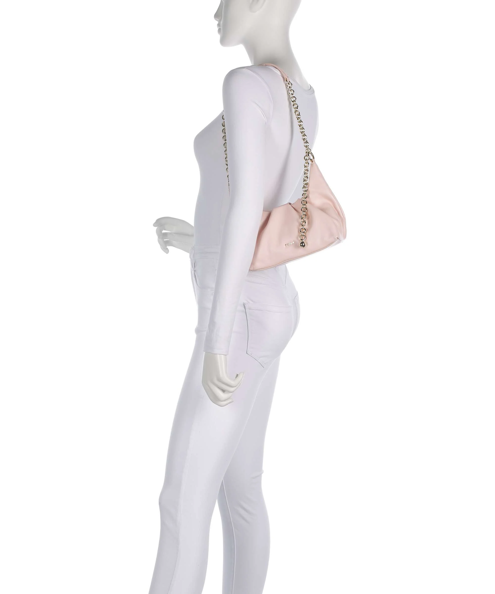 Furla Delia Mini Schoudertas dusty pink - Image 3