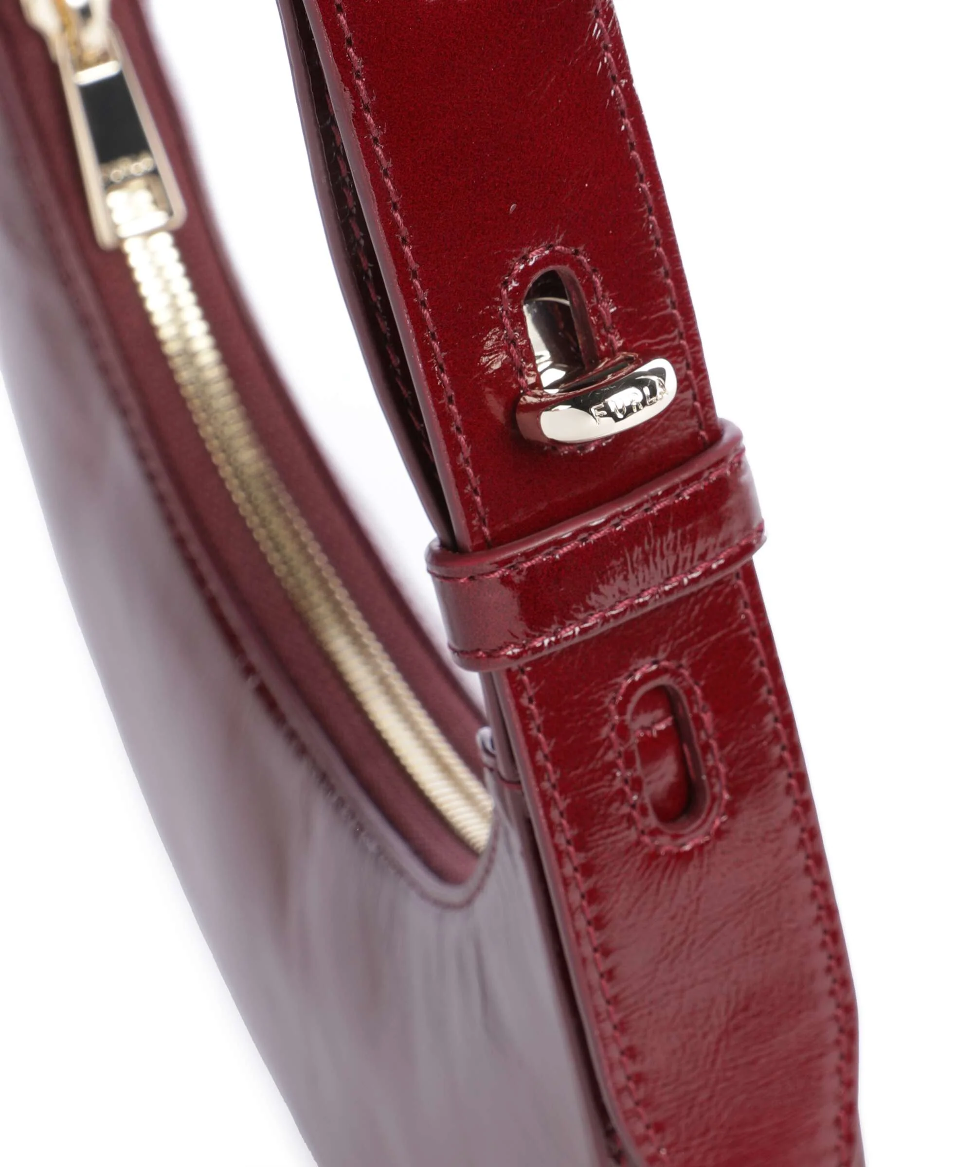 Furla Delizia Mini Schoudertas rubino - Image 4