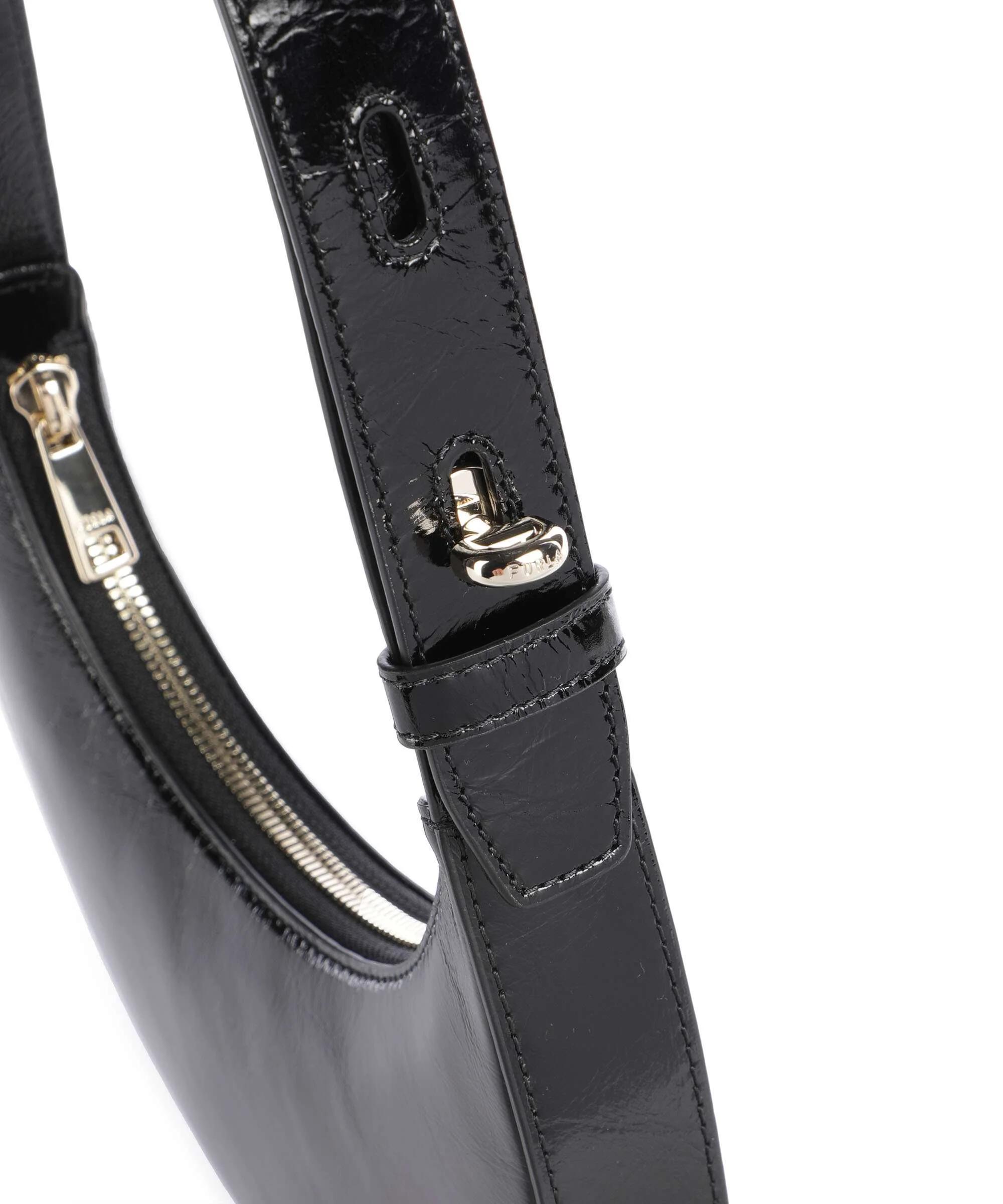 Furla Delizia Mini Schoudertas nero - Image 4