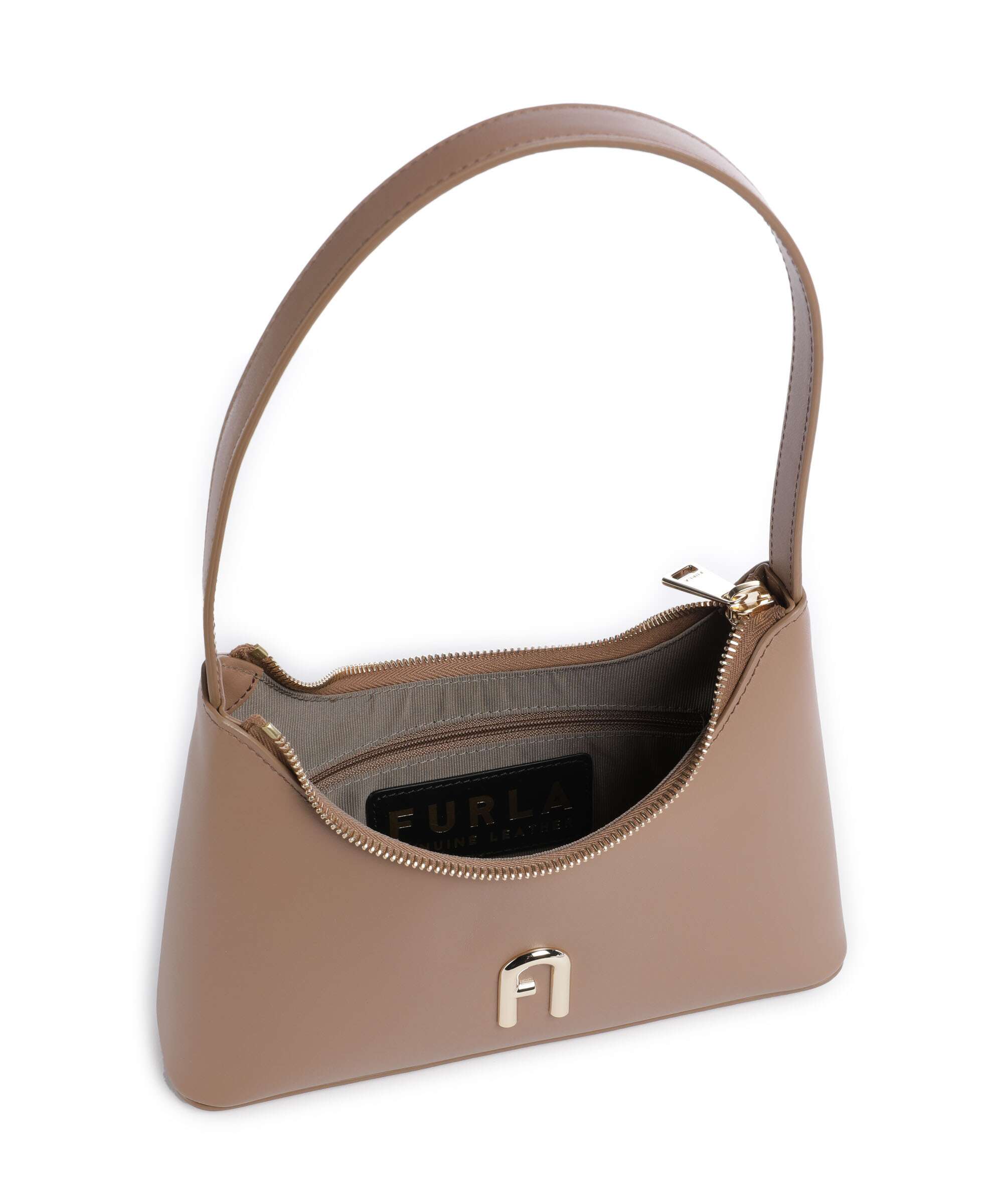 Furla Diamante Mini Schoudertas toffee - Image 5