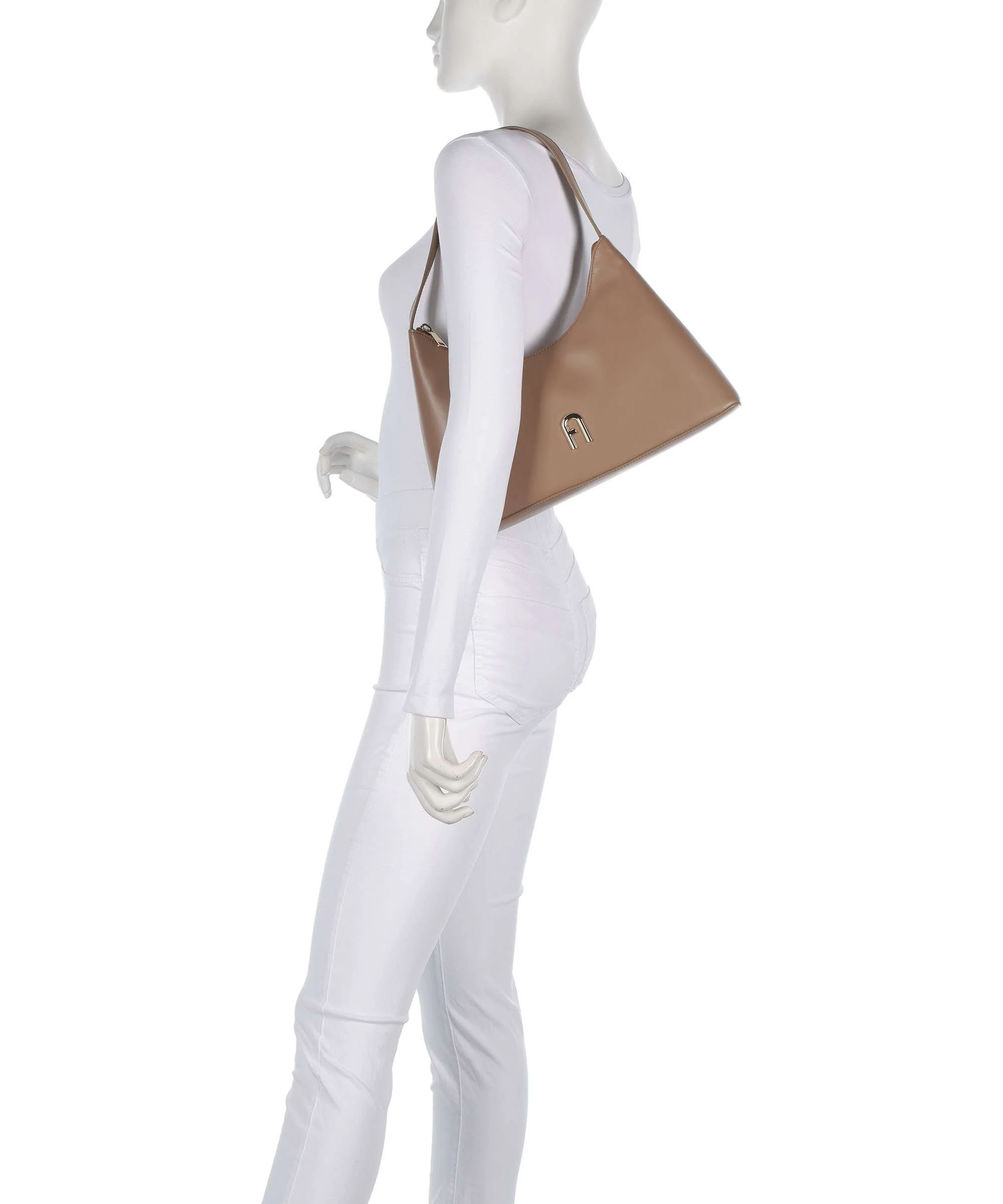 Furla Diamante S Schoudertas toffee - Image 3