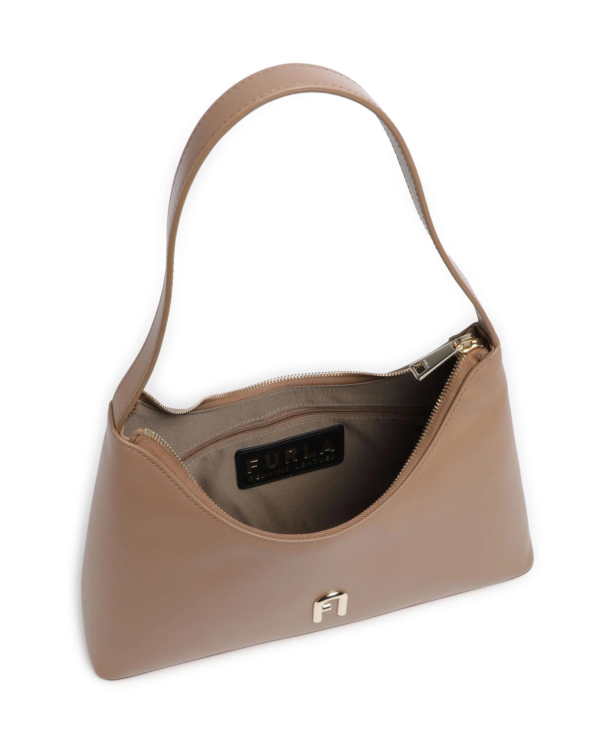 Furla Diamante S Schoudertas toffee - Image 6