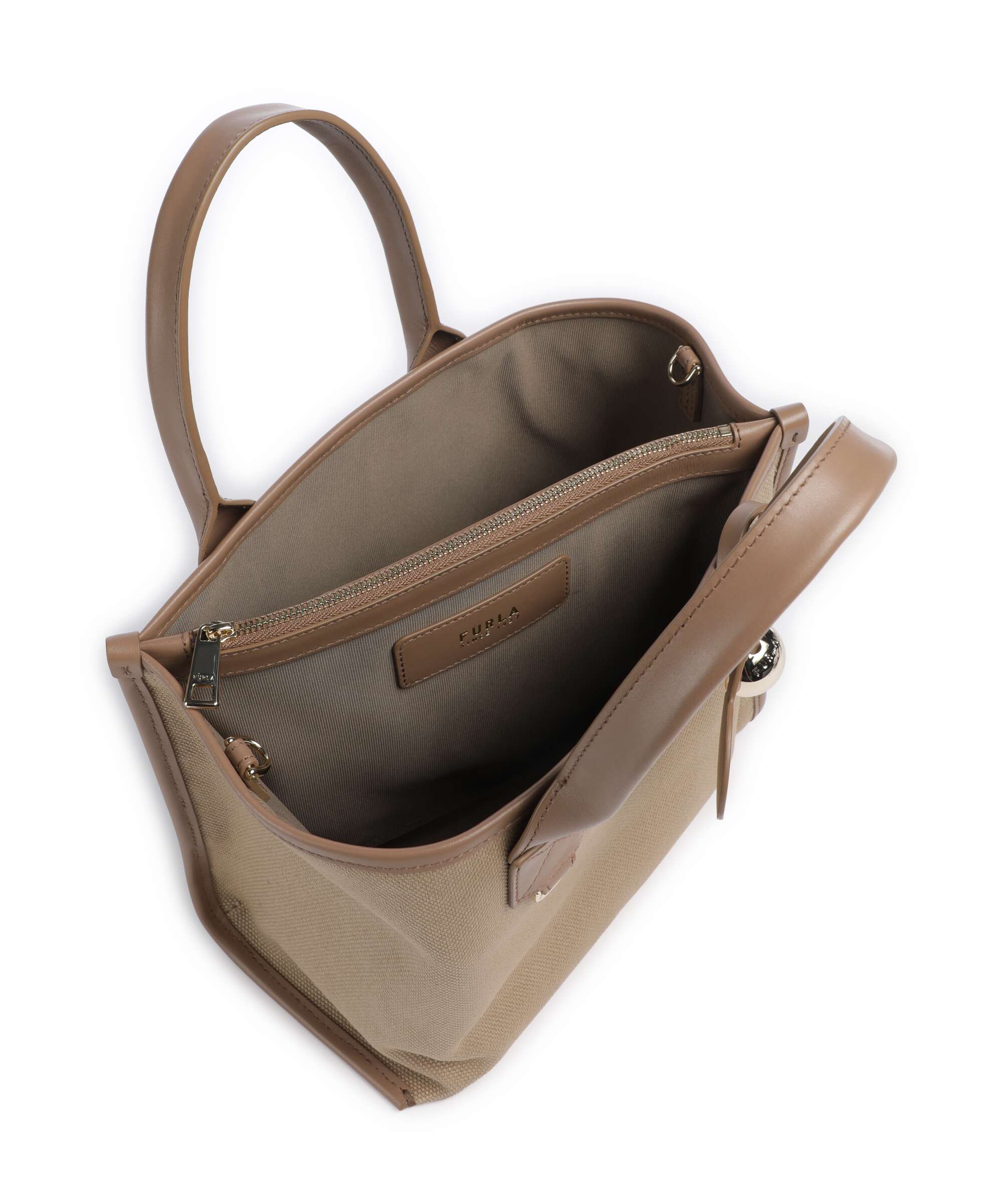Furla Divide It S Handtas naturale/toffee - Image 5