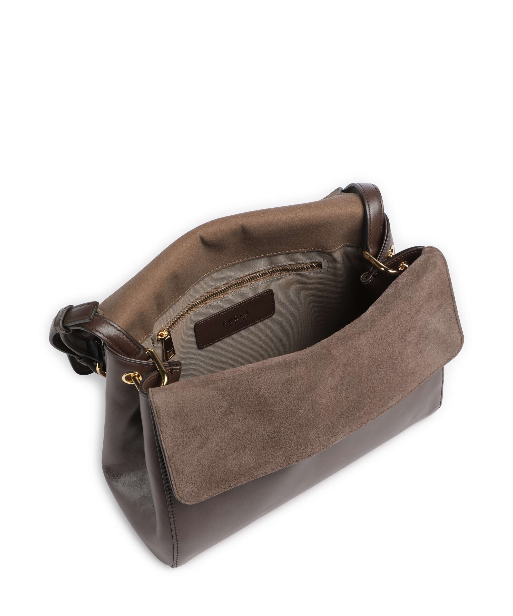 Furla Domus S Schoudertas espresso - Image 6
