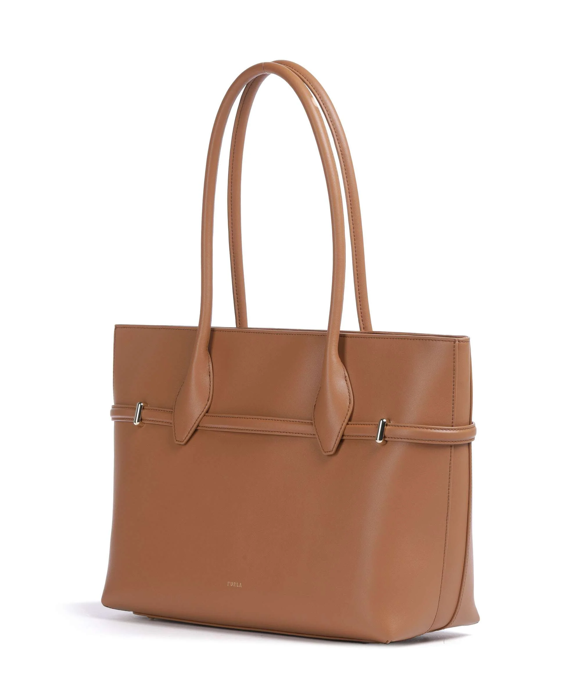 Furla Goccia L Boodschappentas brandy - Image 2
