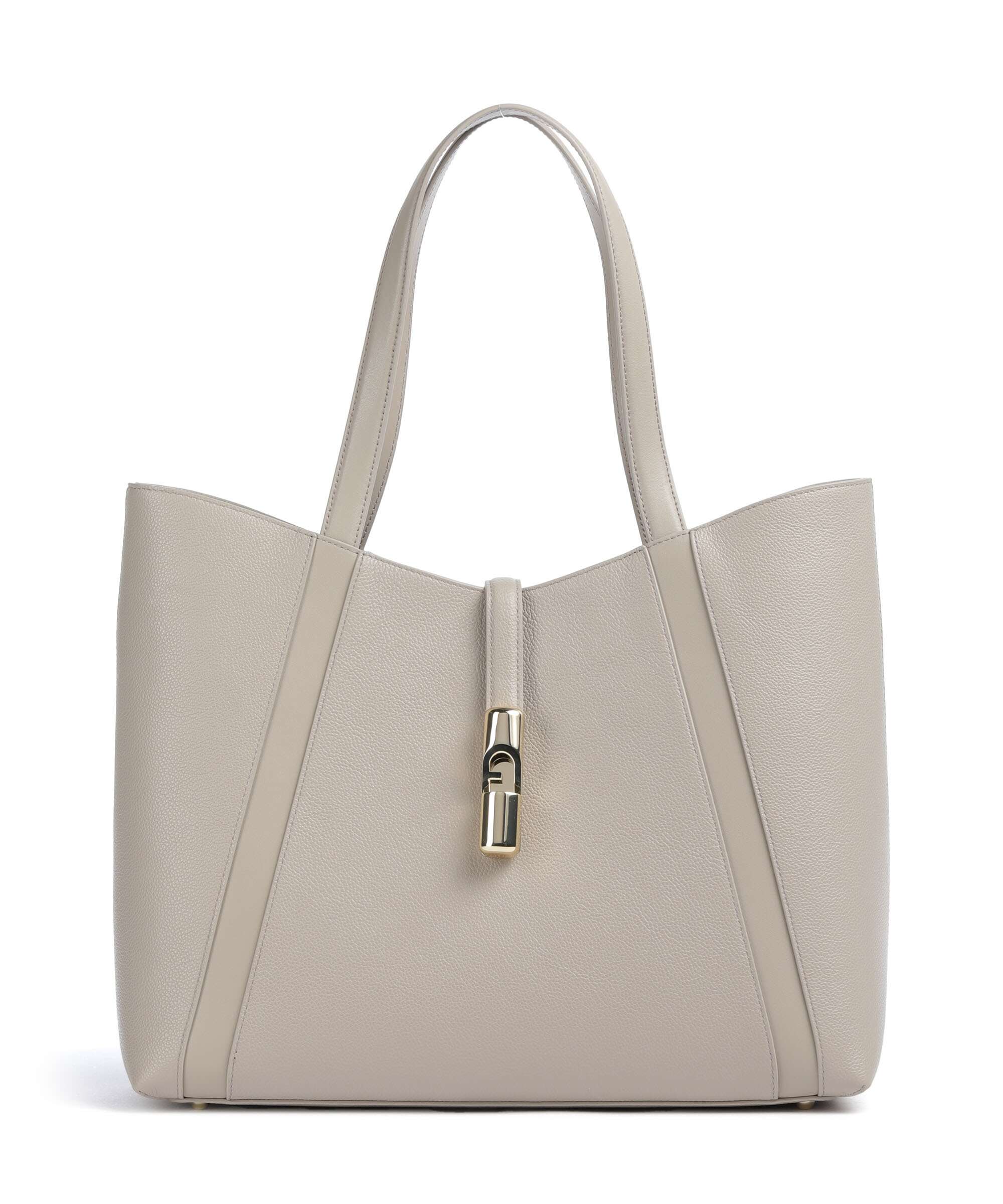 Furla Goccia L Boodschappentas linen