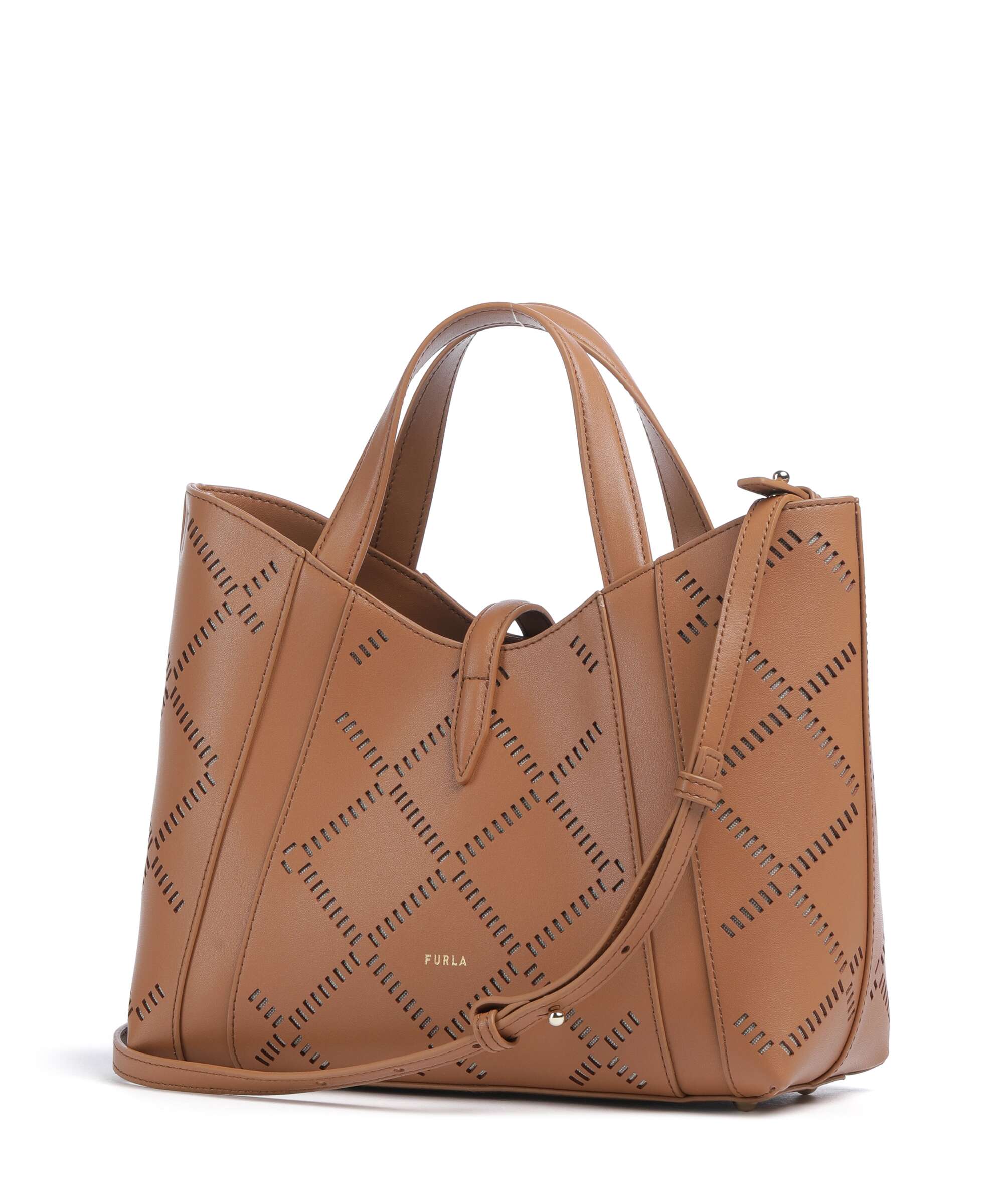 Furla Goccia S Handtas brandy - Image 2