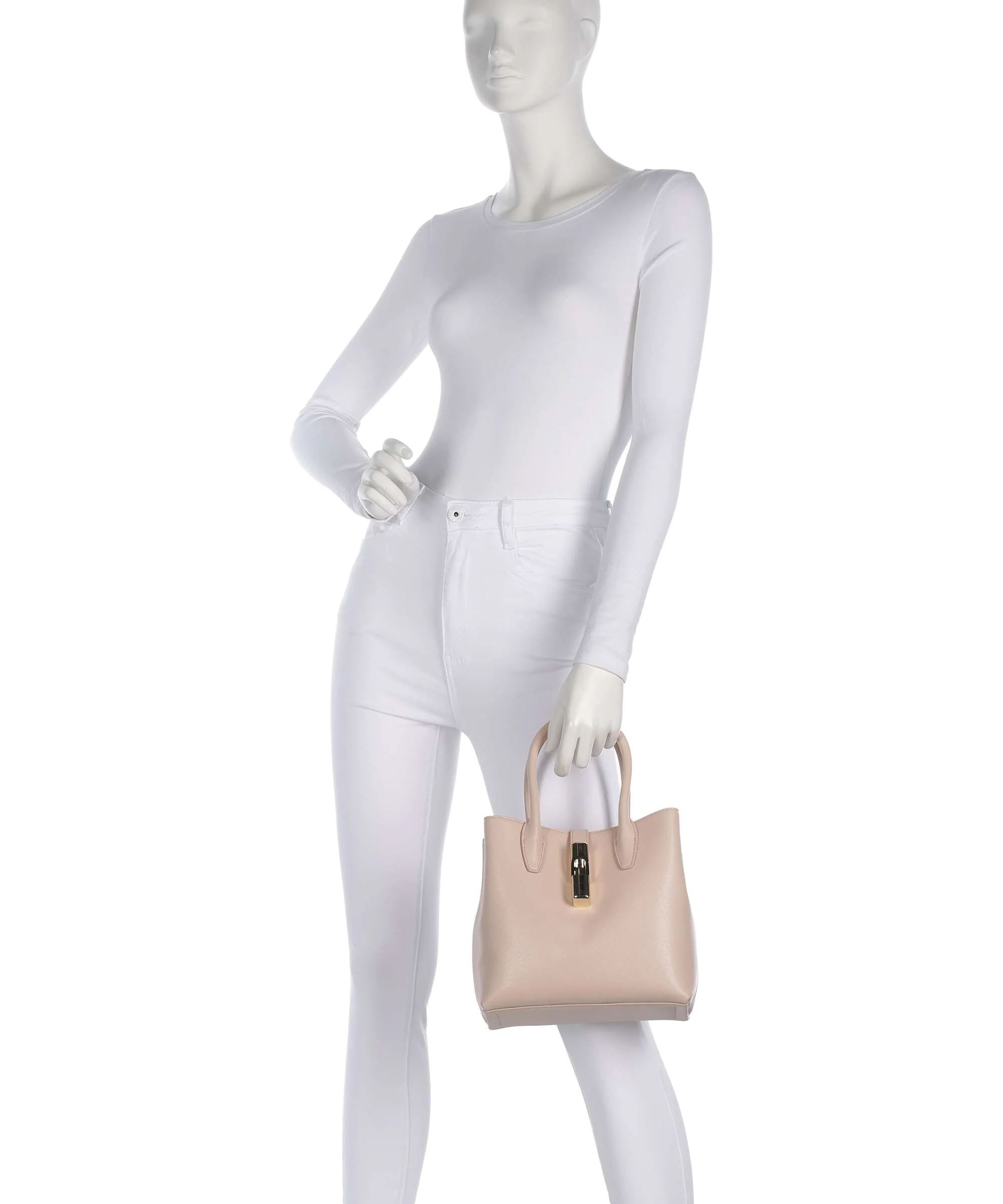 Furla Goccia S Handtas anemone pink - Image 3